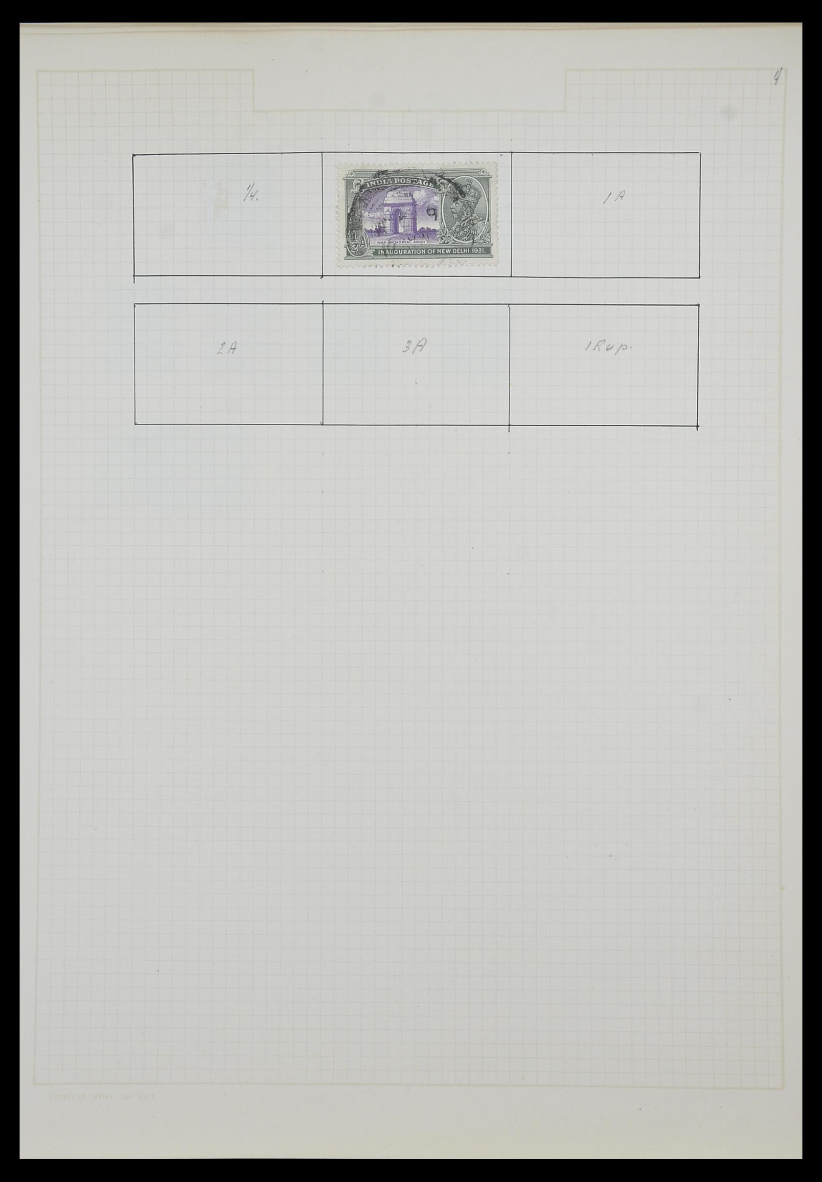 34007 062 - Postzegelverzameling 34007 Engeland en koloniën 1868-1970.