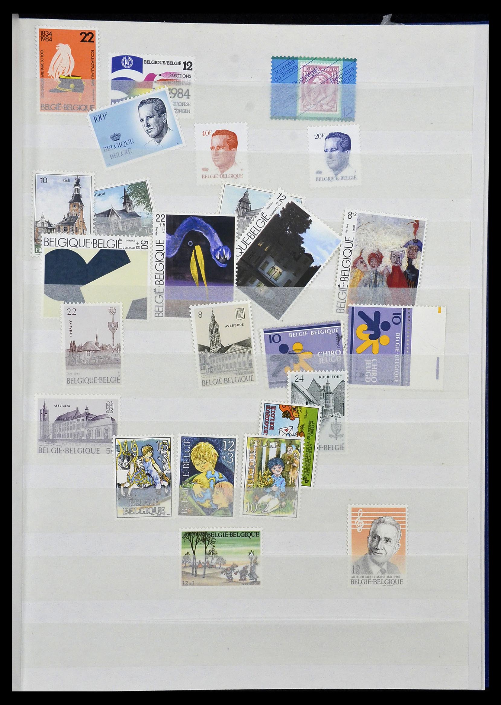 34019 042 - Postzegelverzameling 34019 België 1960-2004.