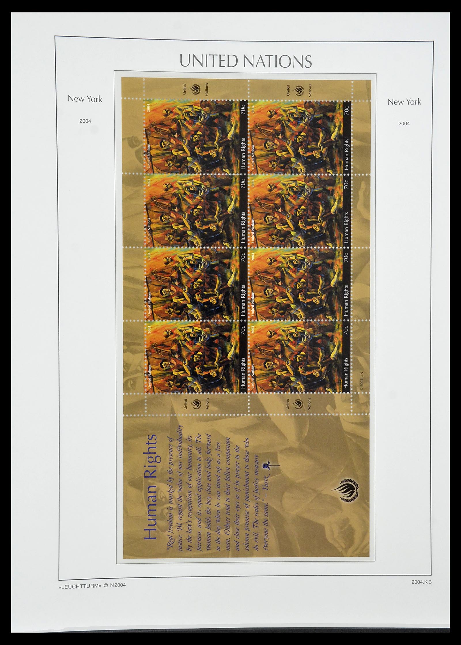 34023 106 - Postzegelverzameling 34023 Verenigde Naties New York 1970-2018!