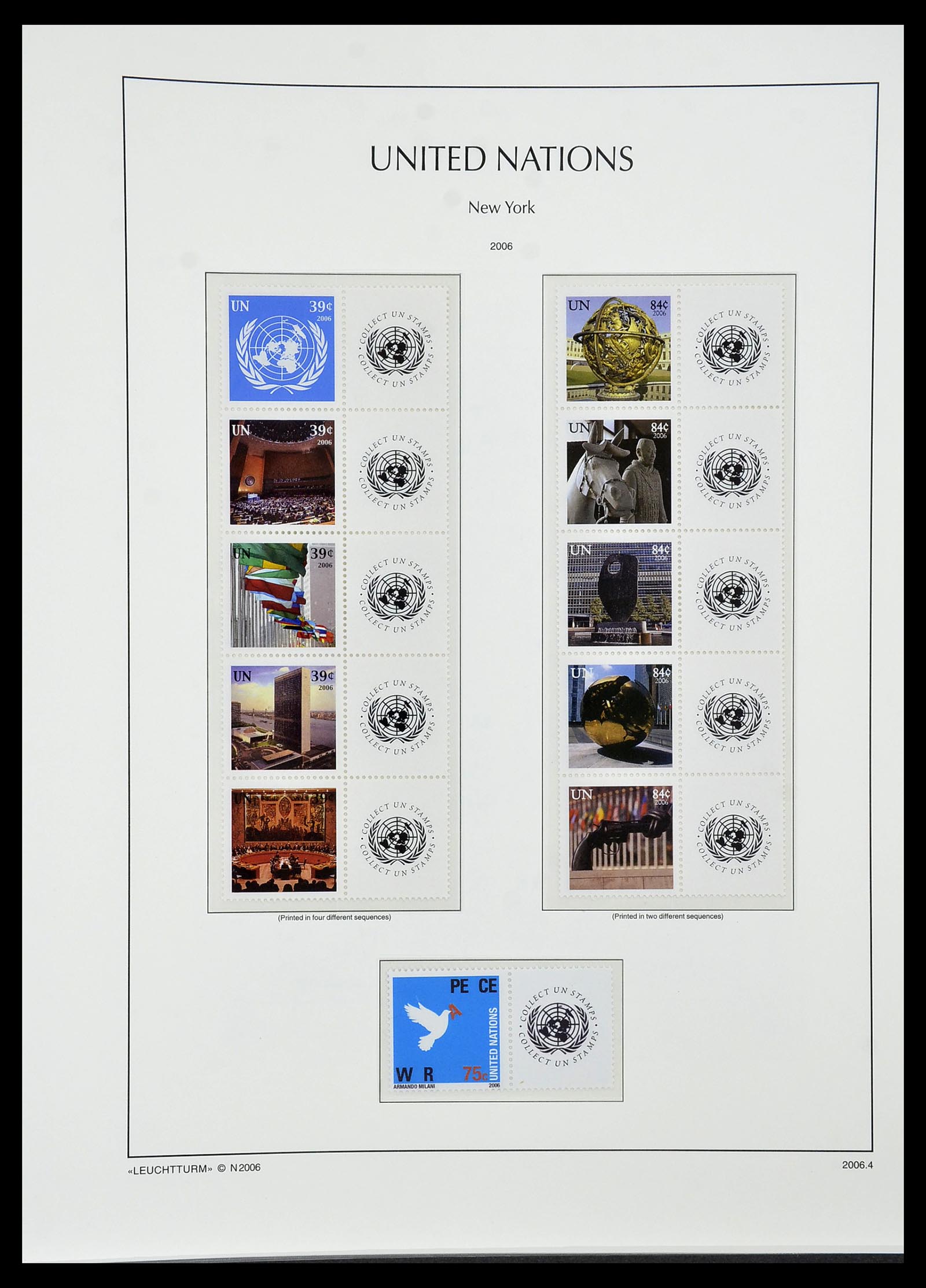 34023 114 - Postzegelverzameling 34023 Verenigde Naties New York 1970-2018!