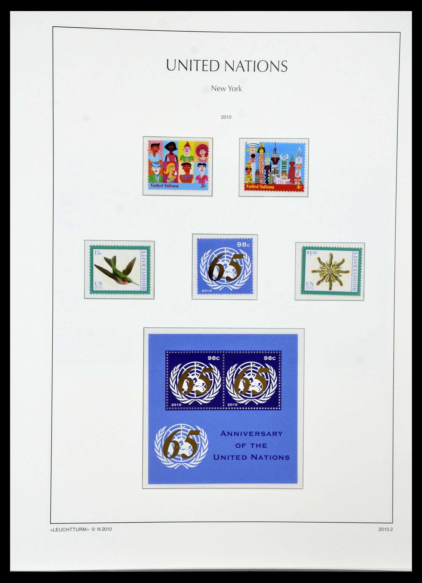 34023 142 - Postzegelverzameling 34023 Verenigde Naties New York 1970-2018!