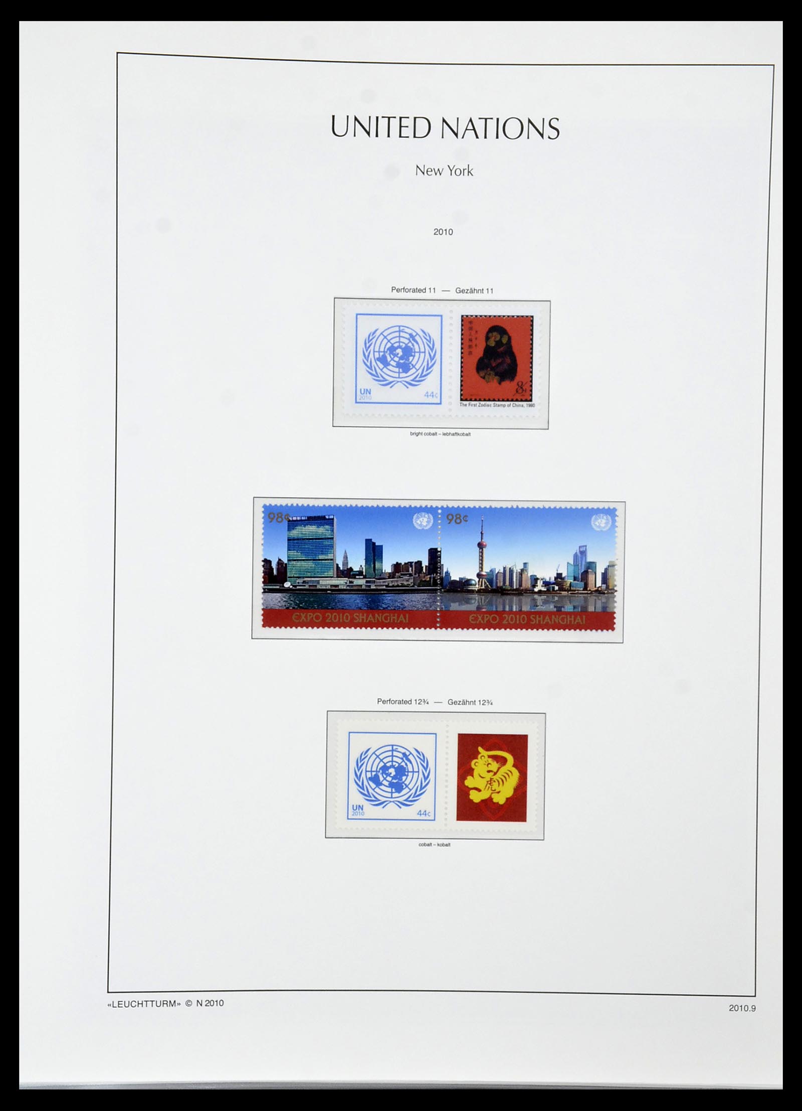 34023 143 - Postzegelverzameling 34023 Verenigde Naties New York 1970-2018!
