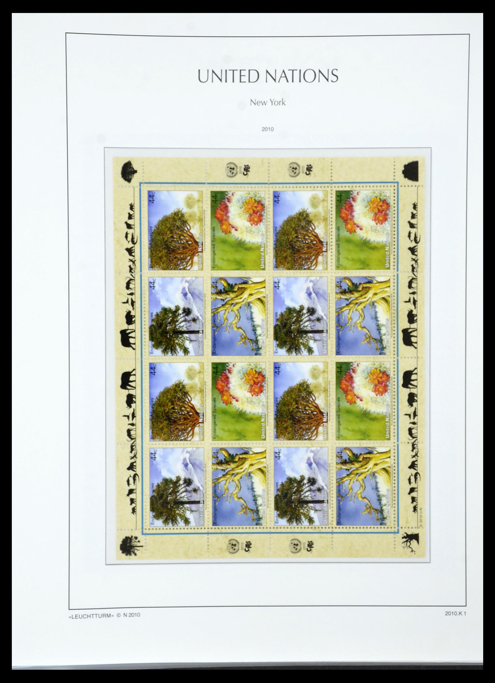 34023 145 - Postzegelverzameling 34023 Verenigde Naties New York 1970-2018!