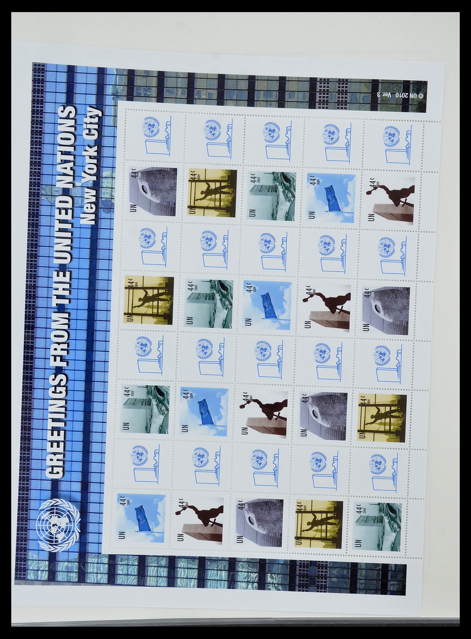 34023 147 - Postzegelverzameling 34023 Verenigde Naties New York 1970-2018!