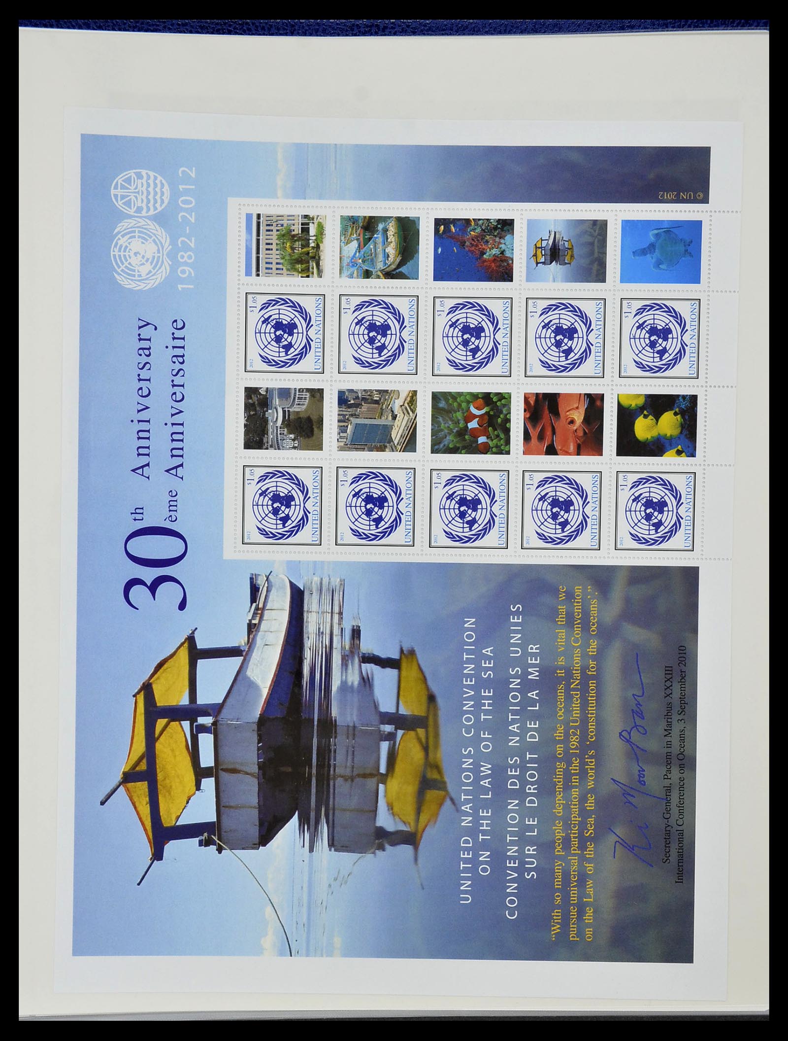 34023 153 - Postzegelverzameling 34023 Verenigde Naties New York 1970-2018!