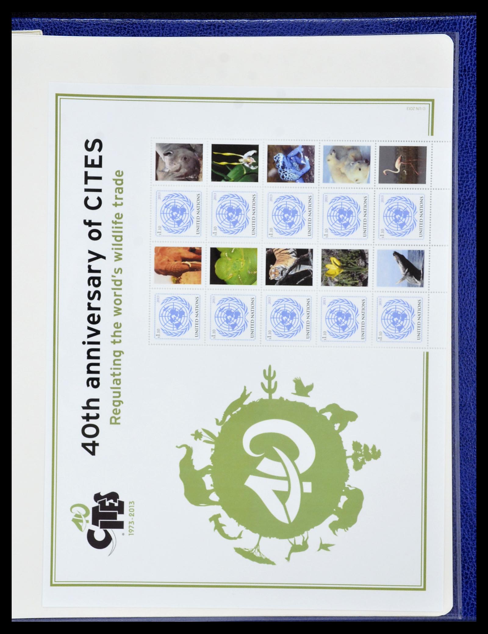 34023 160 - Postzegelverzameling 34023 Verenigde Naties New York 1970-2018!