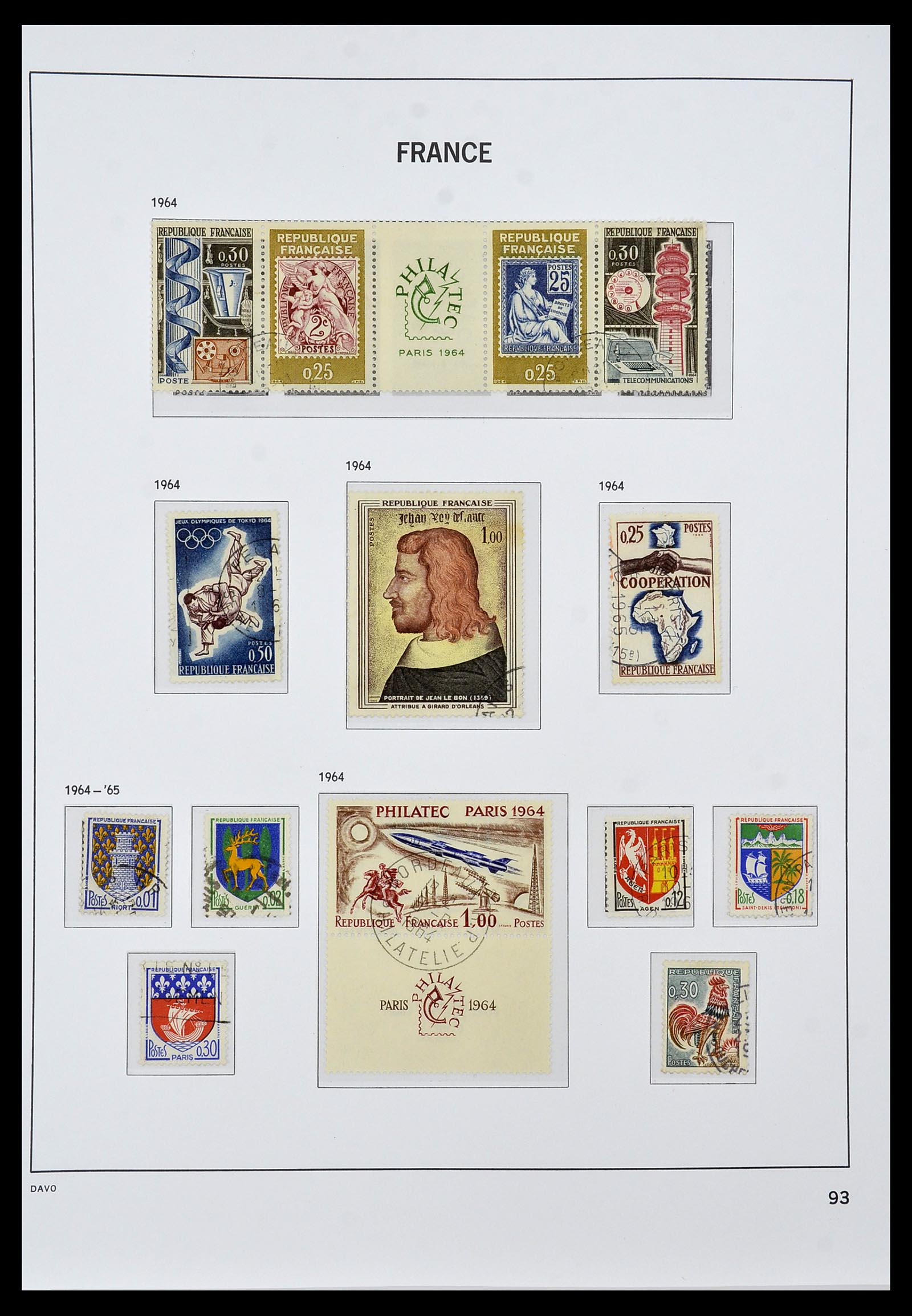 34047 104 - Postzegelverzameling 34047 Frankrijk 1853-2020(!)