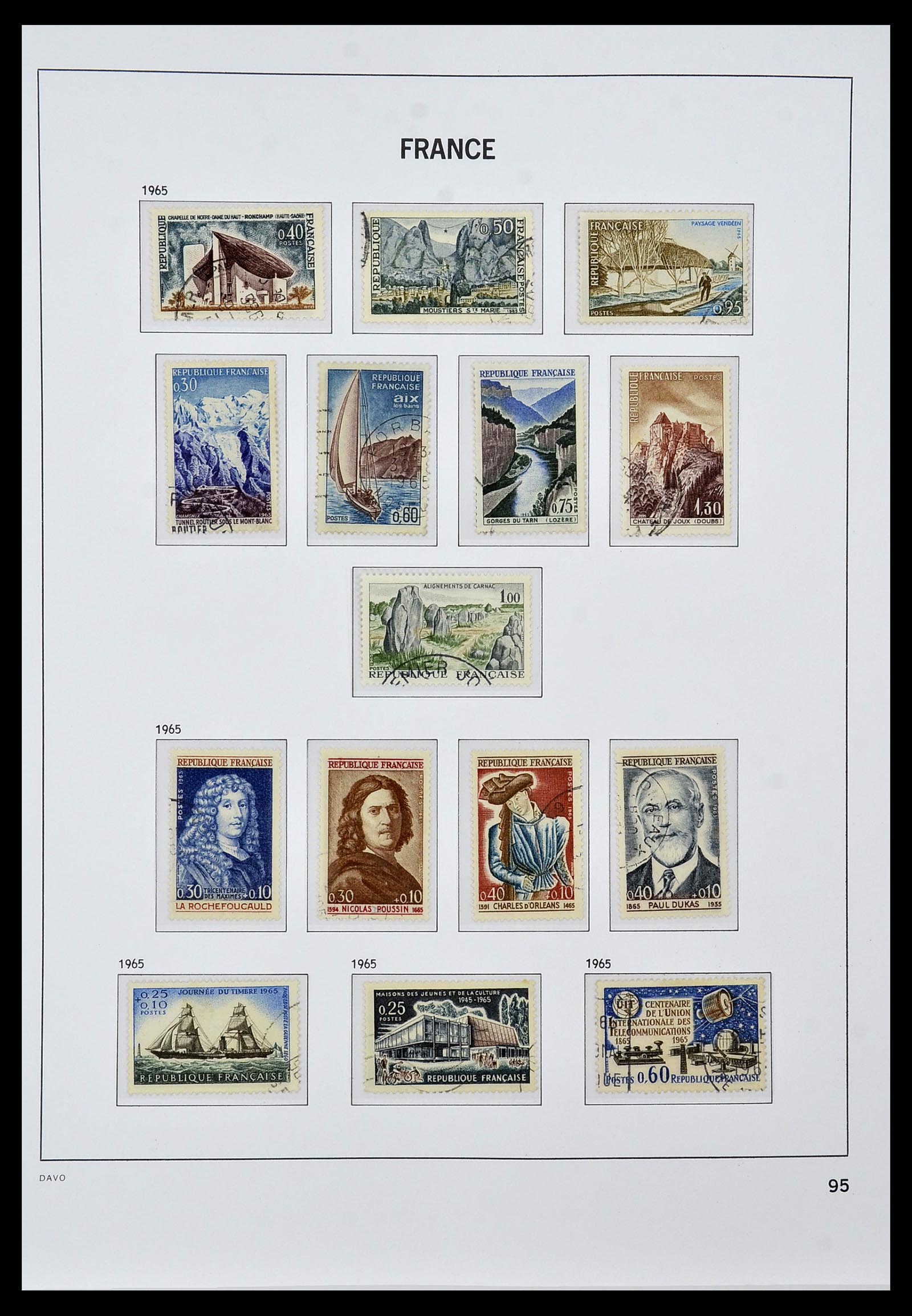 34047 106 - Postzegelverzameling 34047 Frankrijk 1853-2020(!)