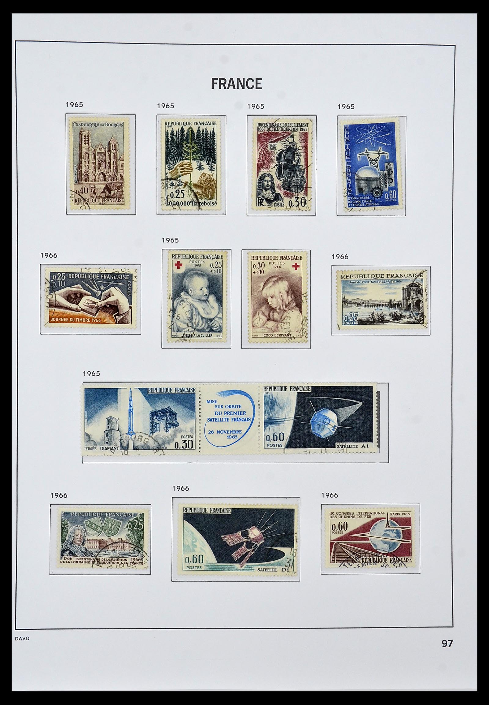 34047 108 - Postzegelverzameling 34047 Frankrijk 1853-2020(!)