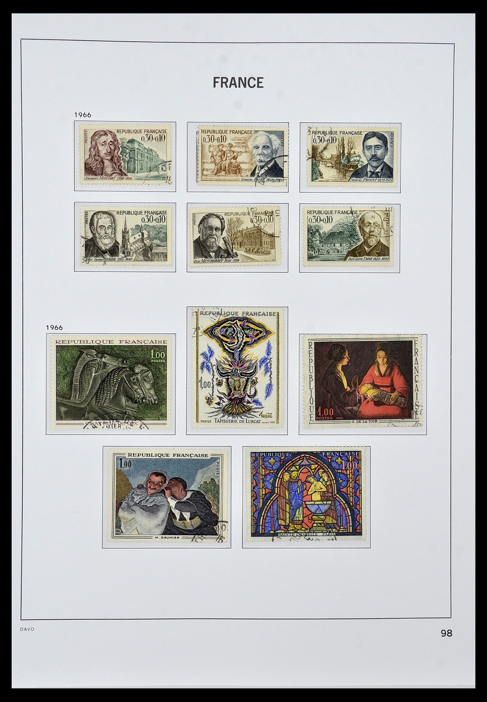 34047 109 - Postzegelverzameling 34047 Frankrijk 1853-2020(!)