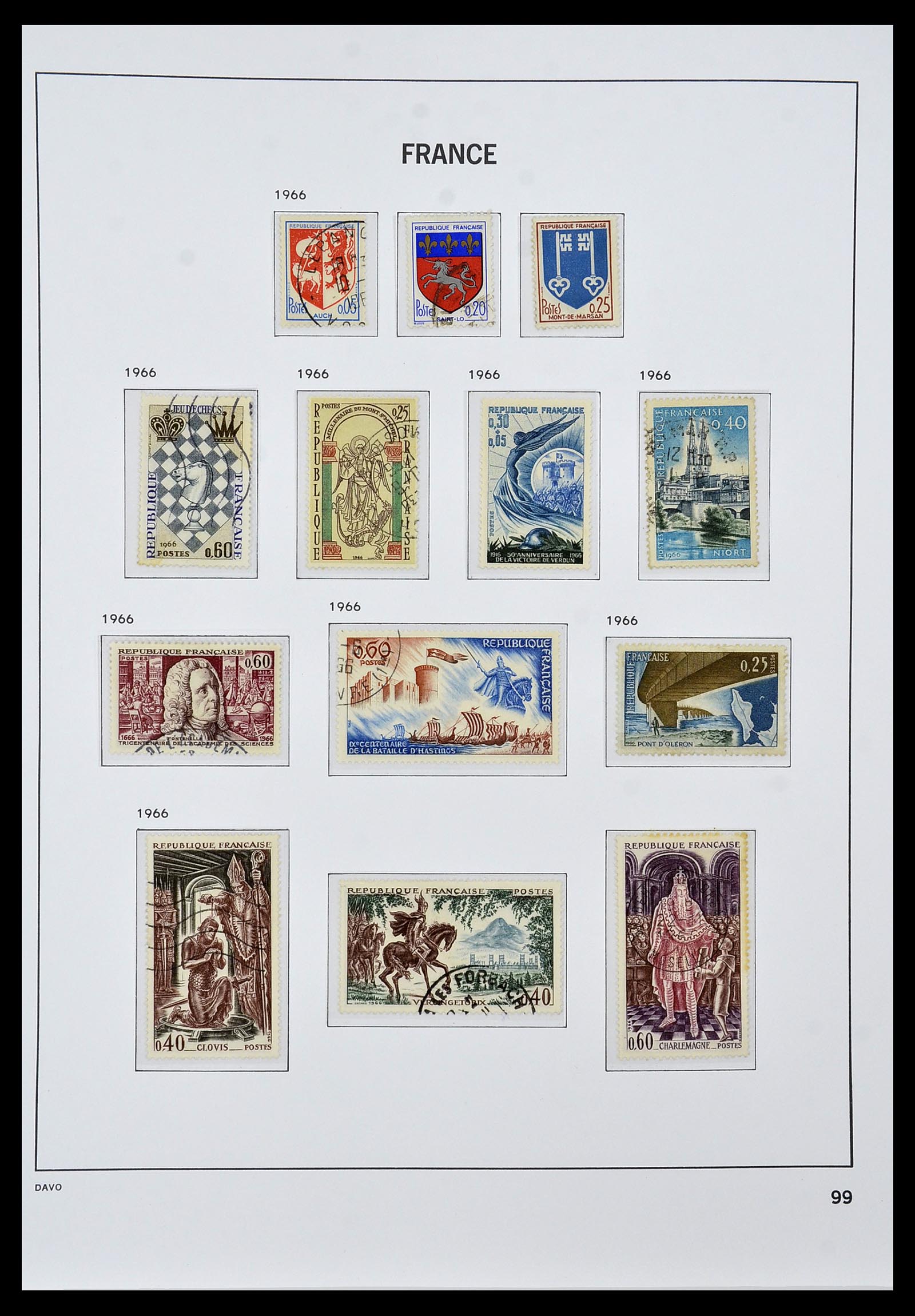34047 110 - Postzegelverzameling 34047 Frankrijk 1853-2020(!)