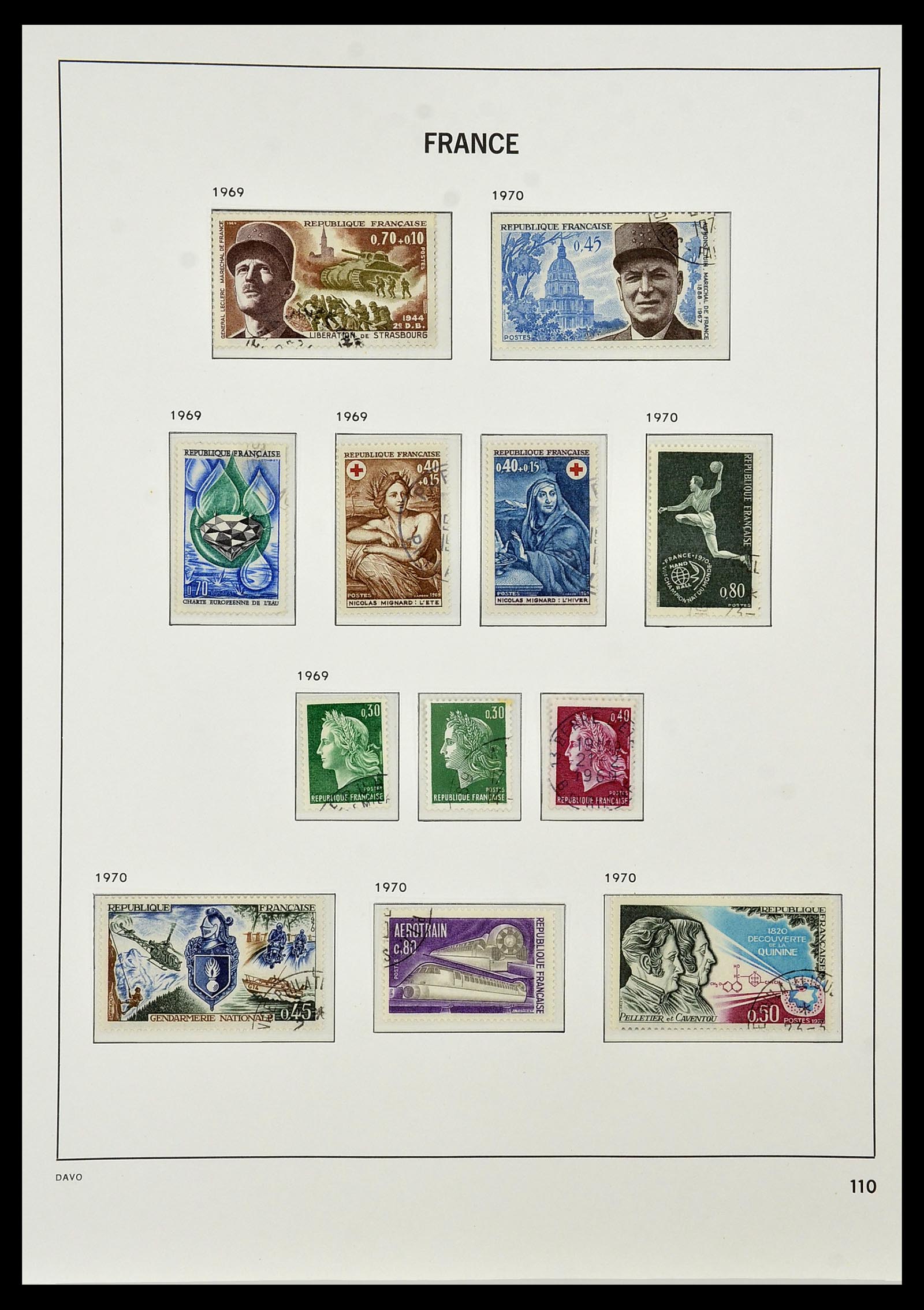 34047 121 - Postzegelverzameling 34047 Frankrijk 1853-2020(!)