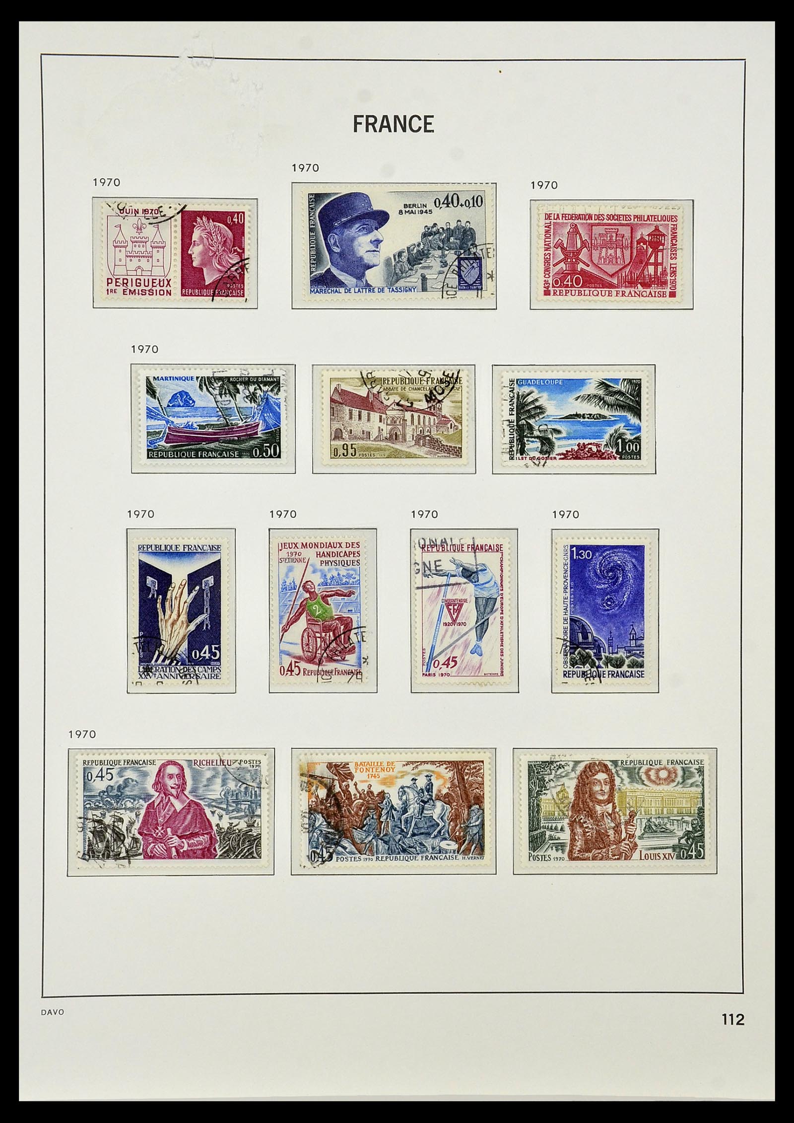34047 123 - Postzegelverzameling 34047 Frankrijk 1853-2020(!)