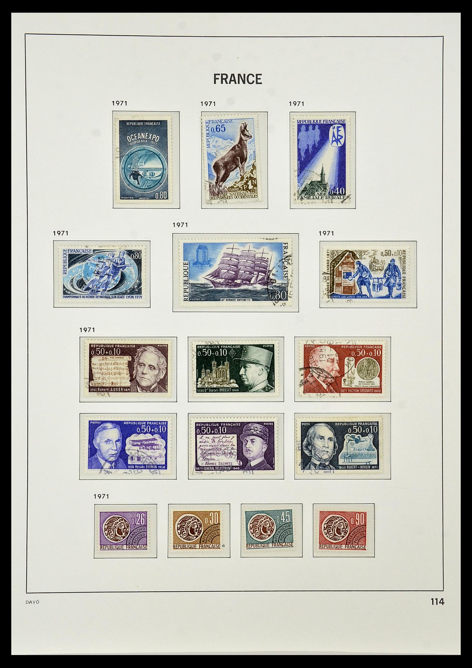 34047 125 - Postzegelverzameling 34047 Frankrijk 1853-2020(!)