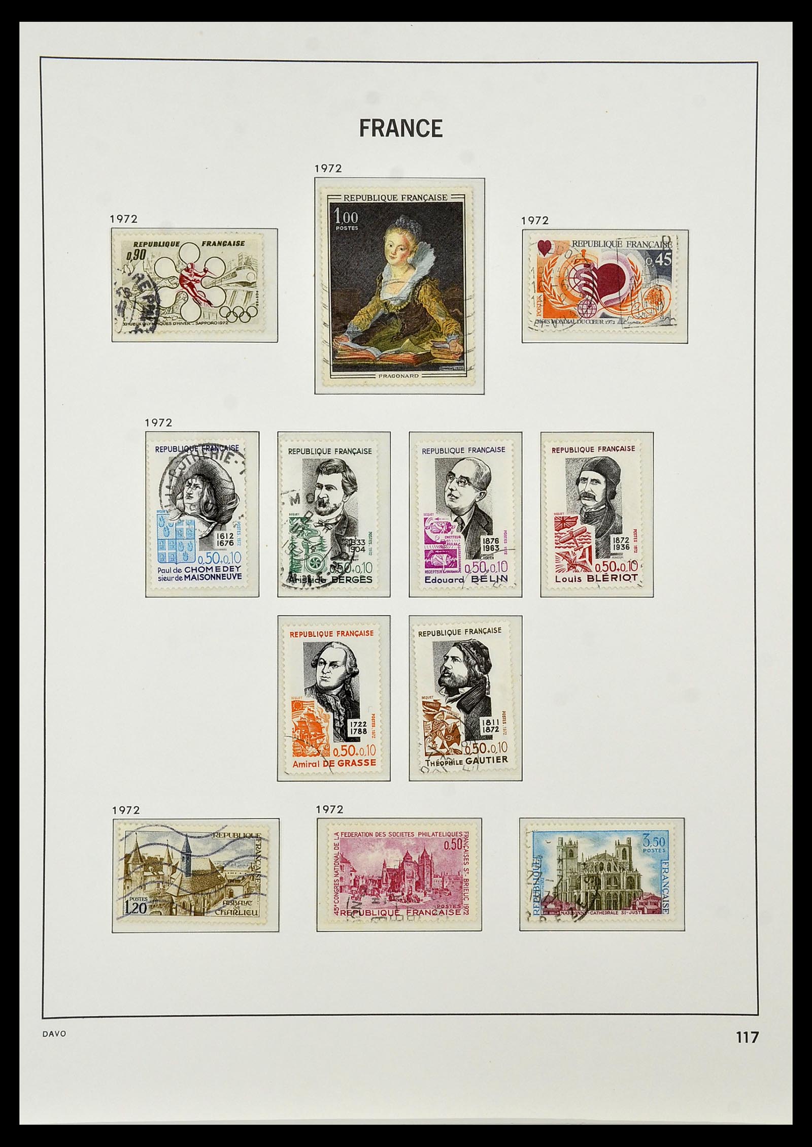 34047 128 - Postzegelverzameling 34047 Frankrijk 1853-2020(!)