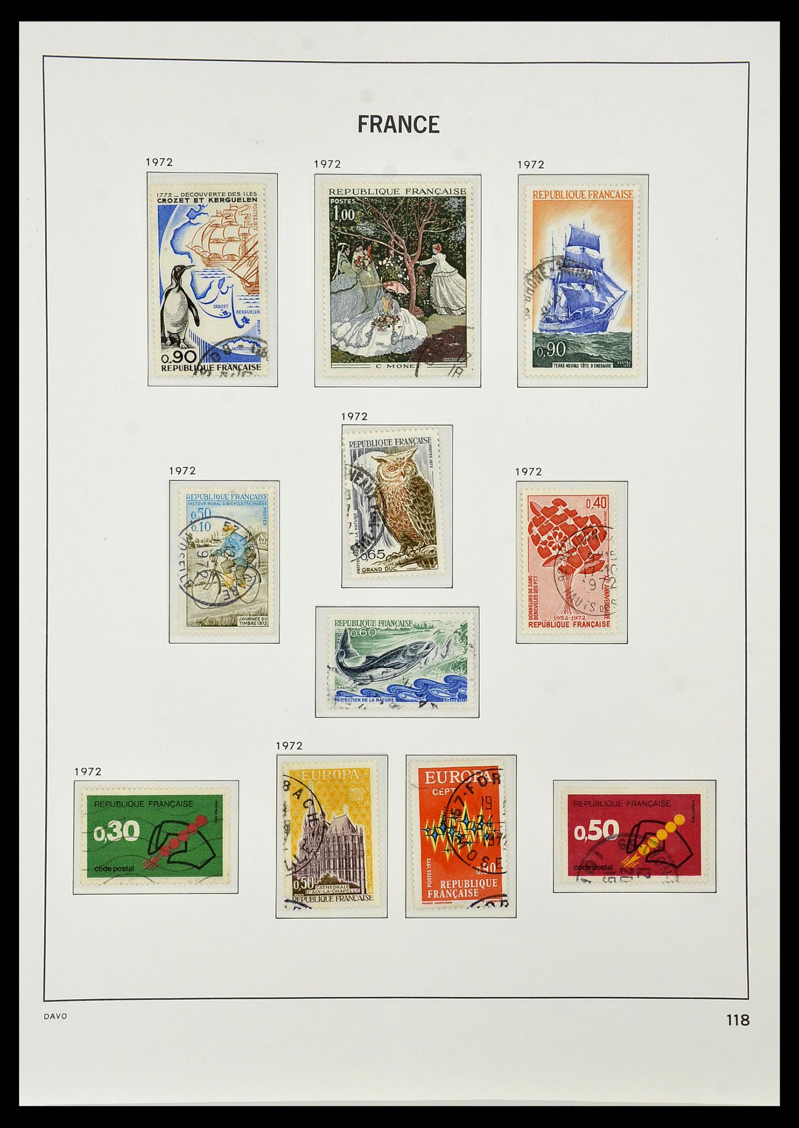 34047 129 - Postzegelverzameling 34047 Frankrijk 1853-2020(!)