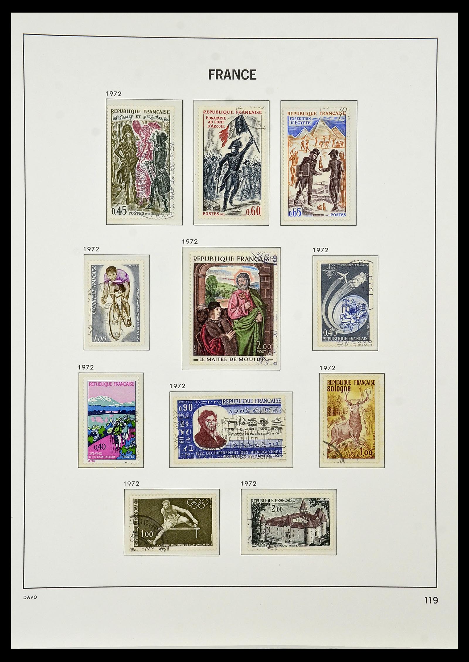 34047 130 - Postzegelverzameling 34047 Frankrijk 1853-2020(!)