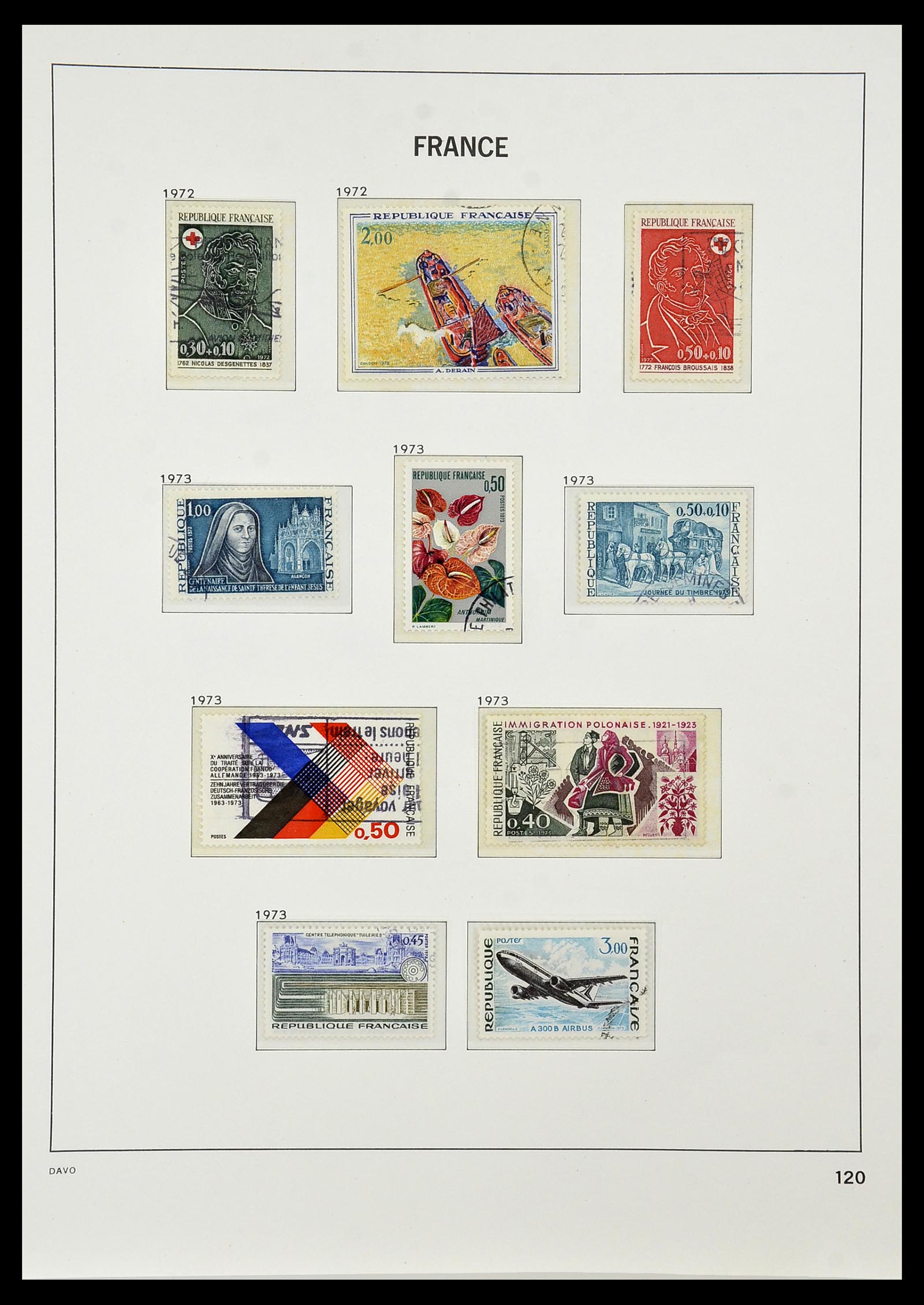34047 131 - Postzegelverzameling 34047 Frankrijk 1853-2020(!)