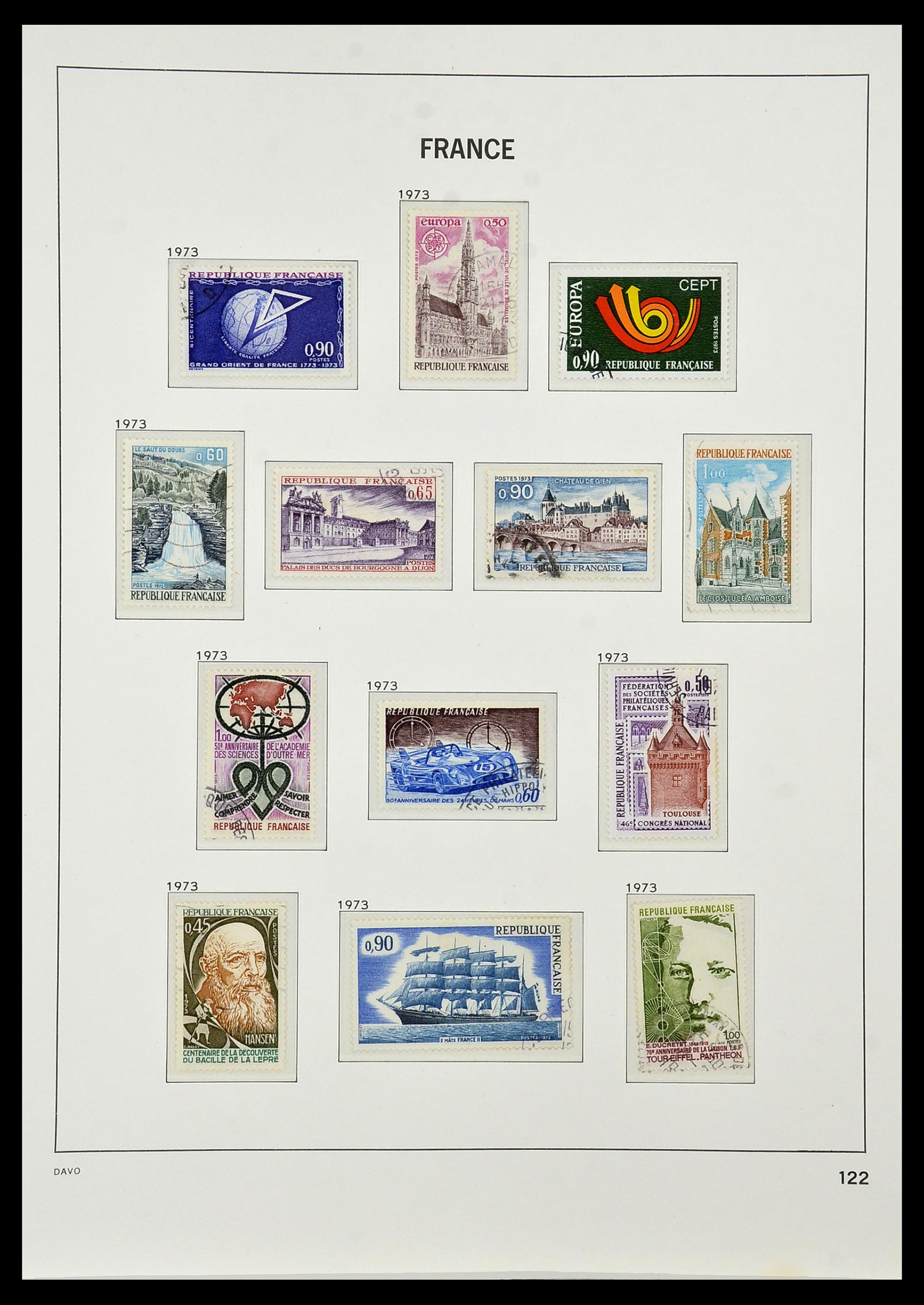 34047 133 - Postzegelverzameling 34047 Frankrijk 1853-2020(!)