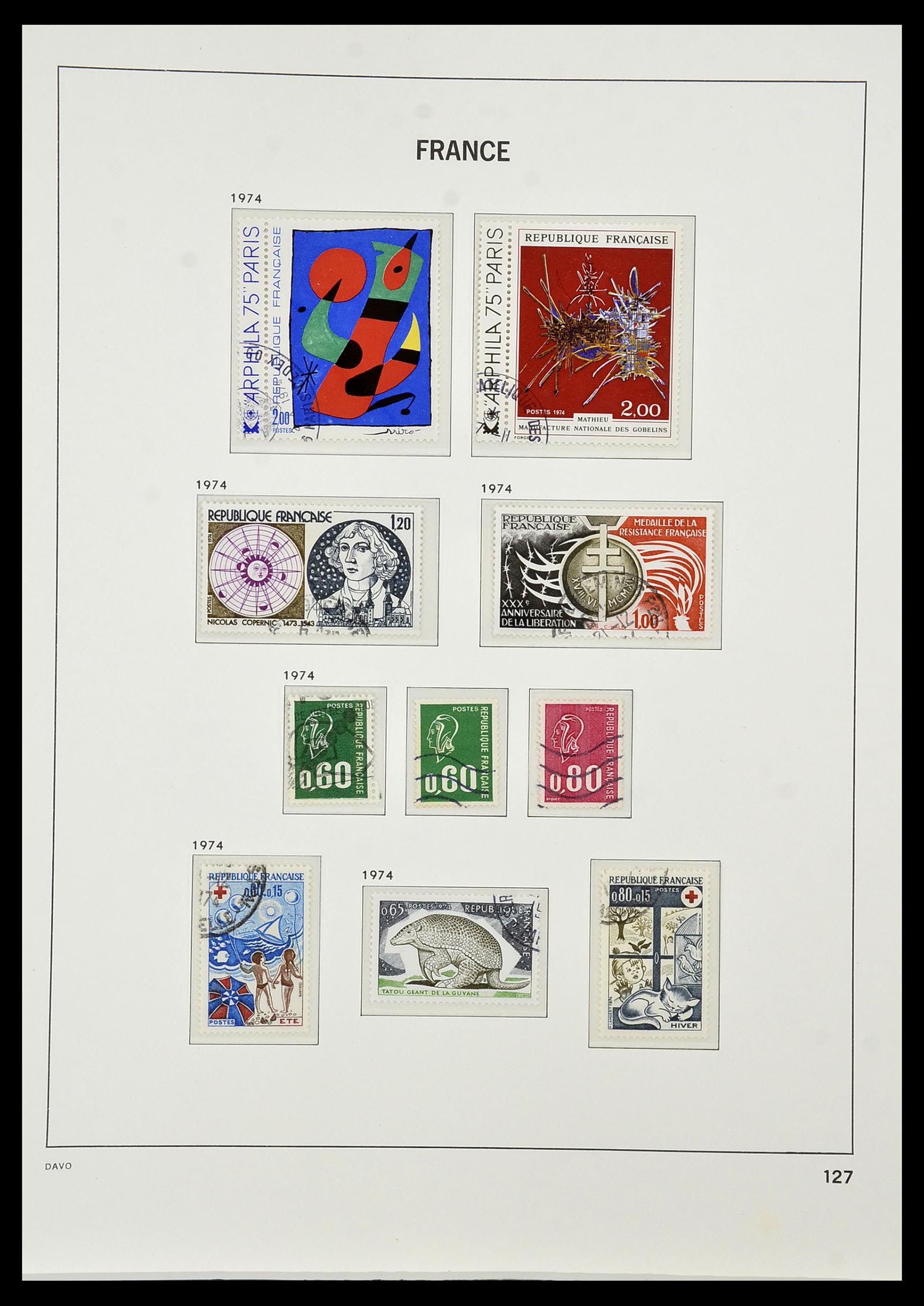 34047 138 - Postzegelverzameling 34047 Frankrijk 1853-2020(!)