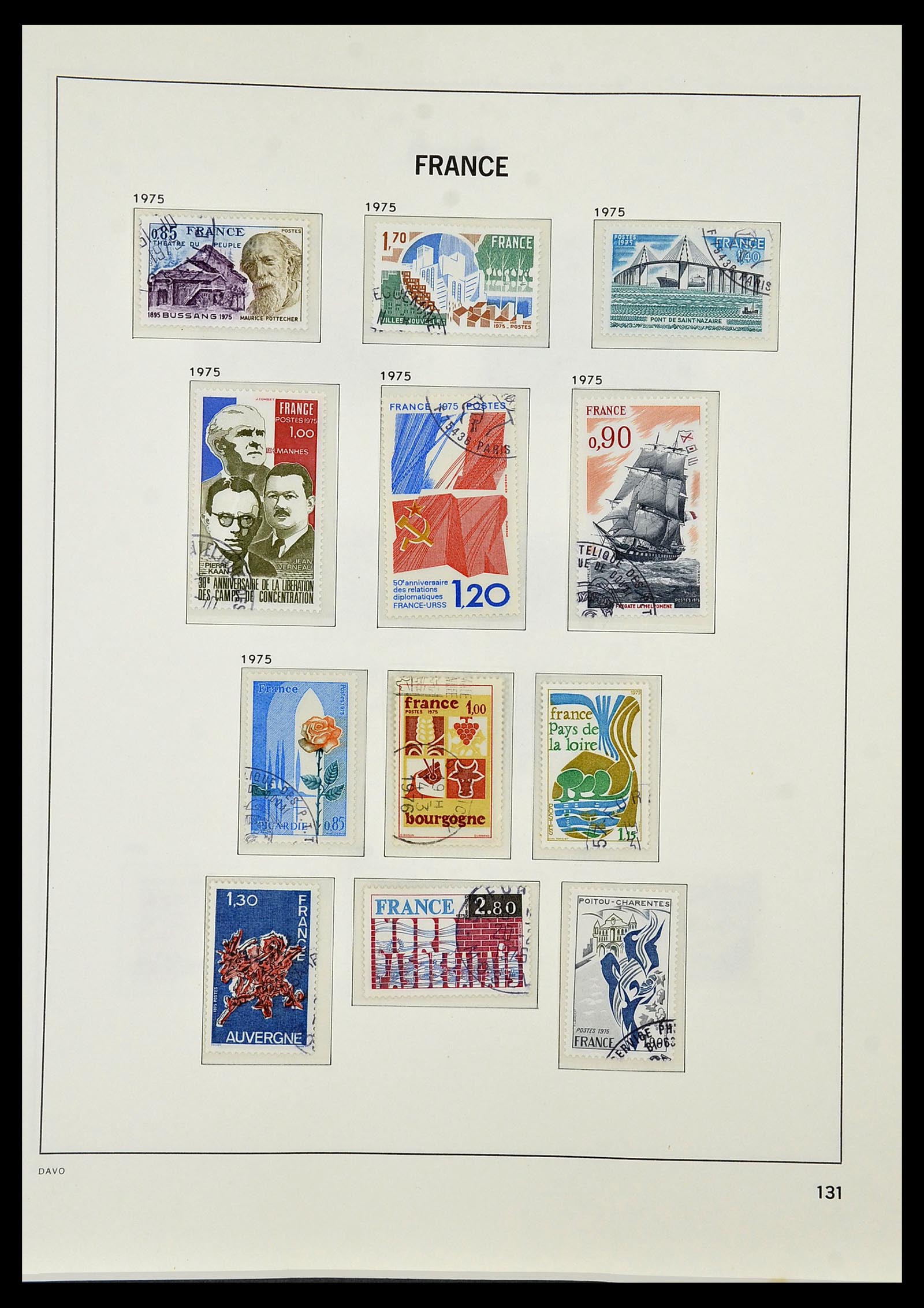 34047 142 - Postzegelverzameling 34047 Frankrijk 1853-2020(!)