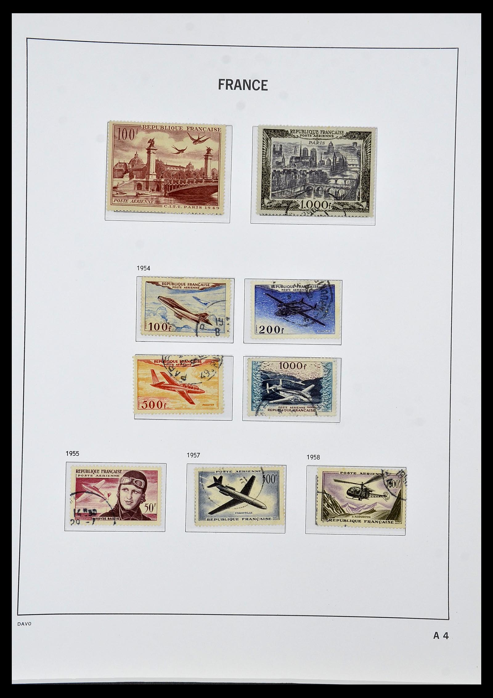 34047 143 - Postzegelverzameling 34047 Frankrijk 1853-2020(!)
