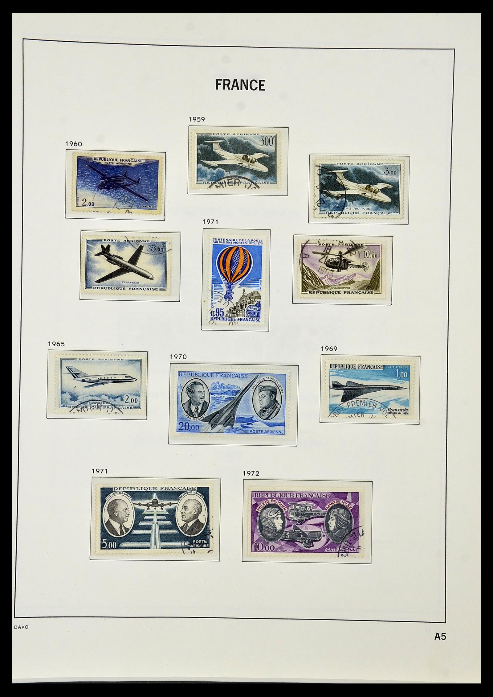 34047 144 - Postzegelverzameling 34047 Frankrijk 1853-2020(!)