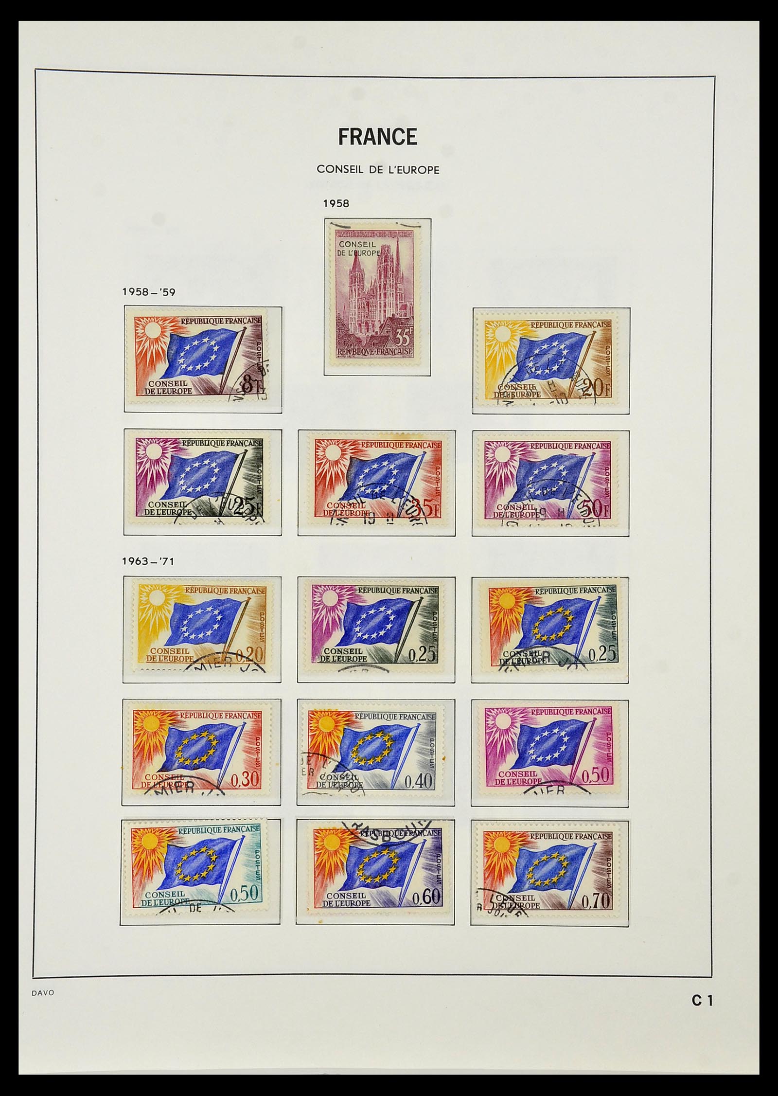 34047 146 - Postzegelverzameling 34047 Frankrijk 1853-2020(!)