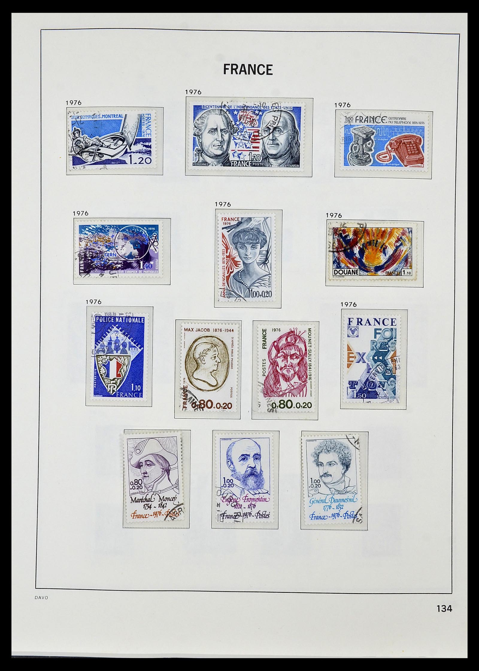34047 151 - Postzegelverzameling 34047 Frankrijk 1853-2020(!)