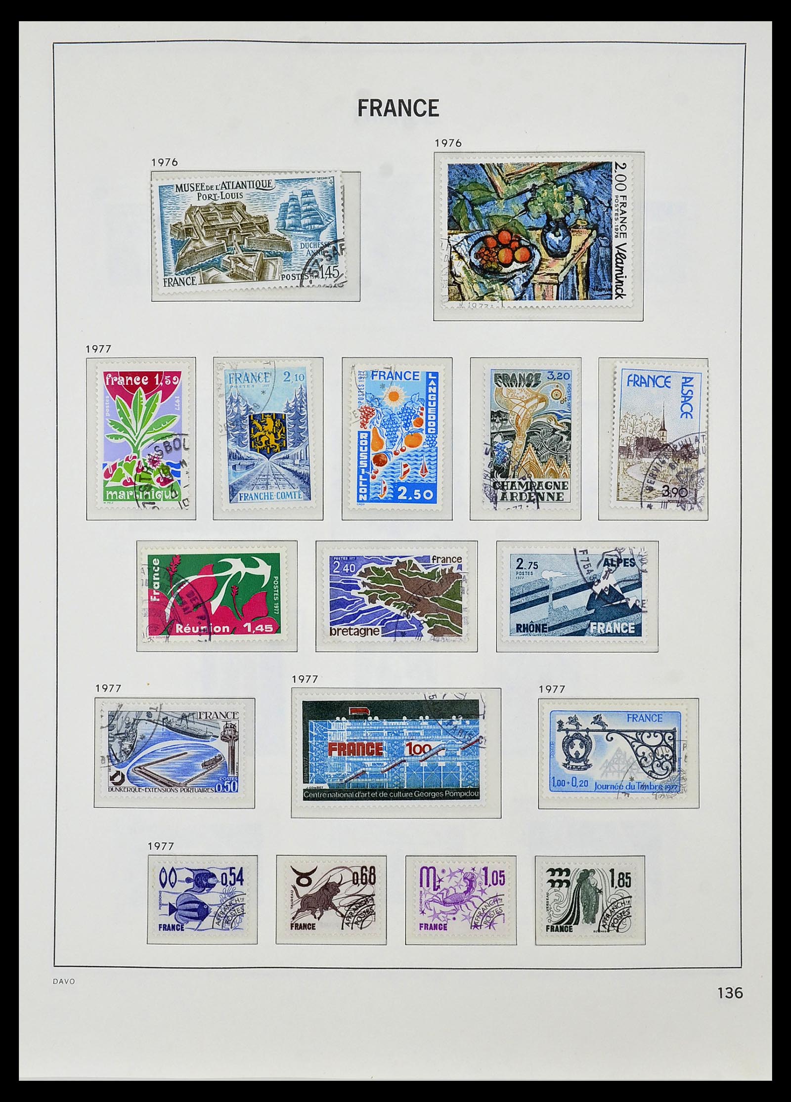 34047 153 - Postzegelverzameling 34047 Frankrijk 1853-2020(!)