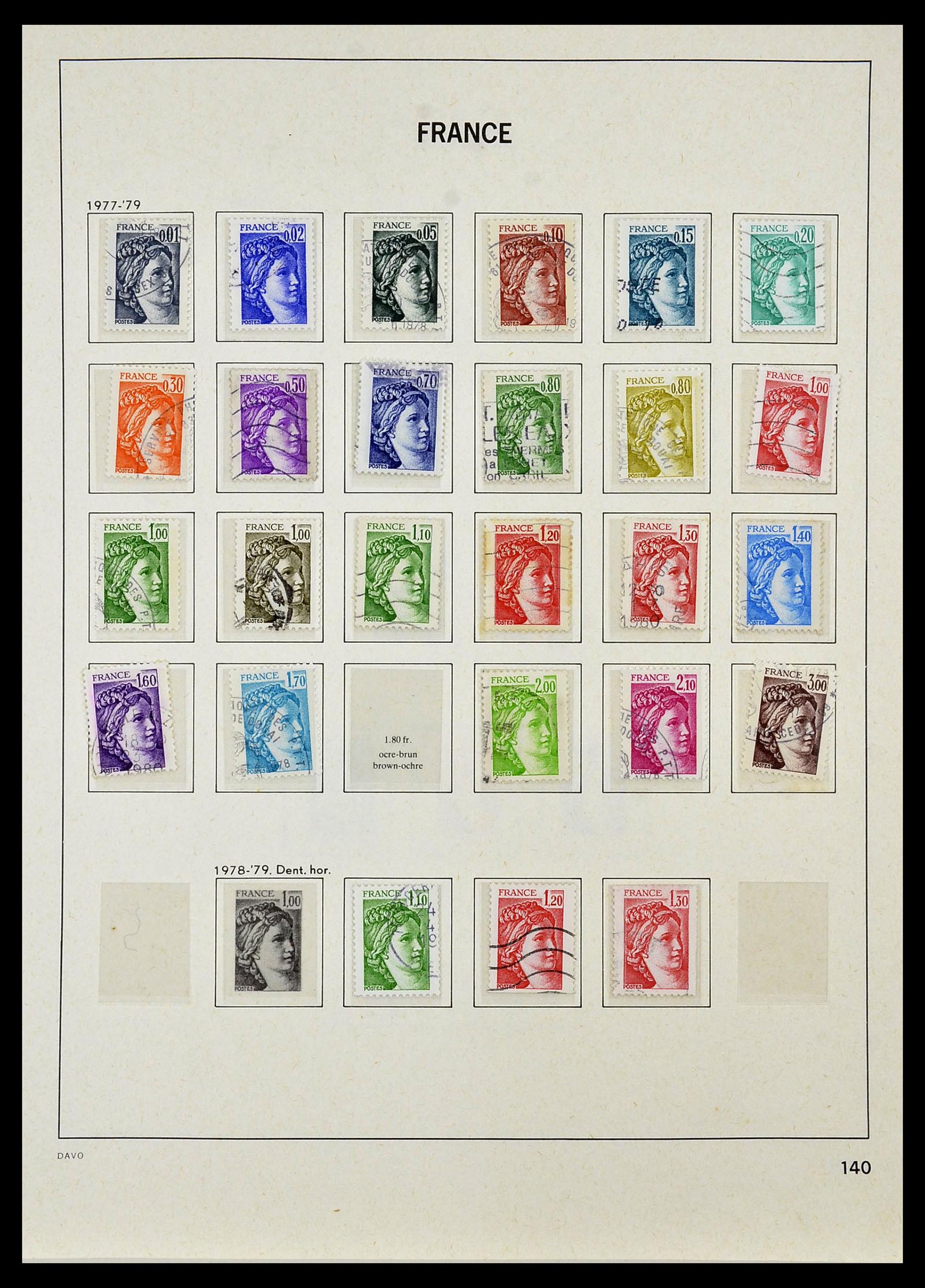 34047 157 - Postzegelverzameling 34047 Frankrijk 1853-2020(!)