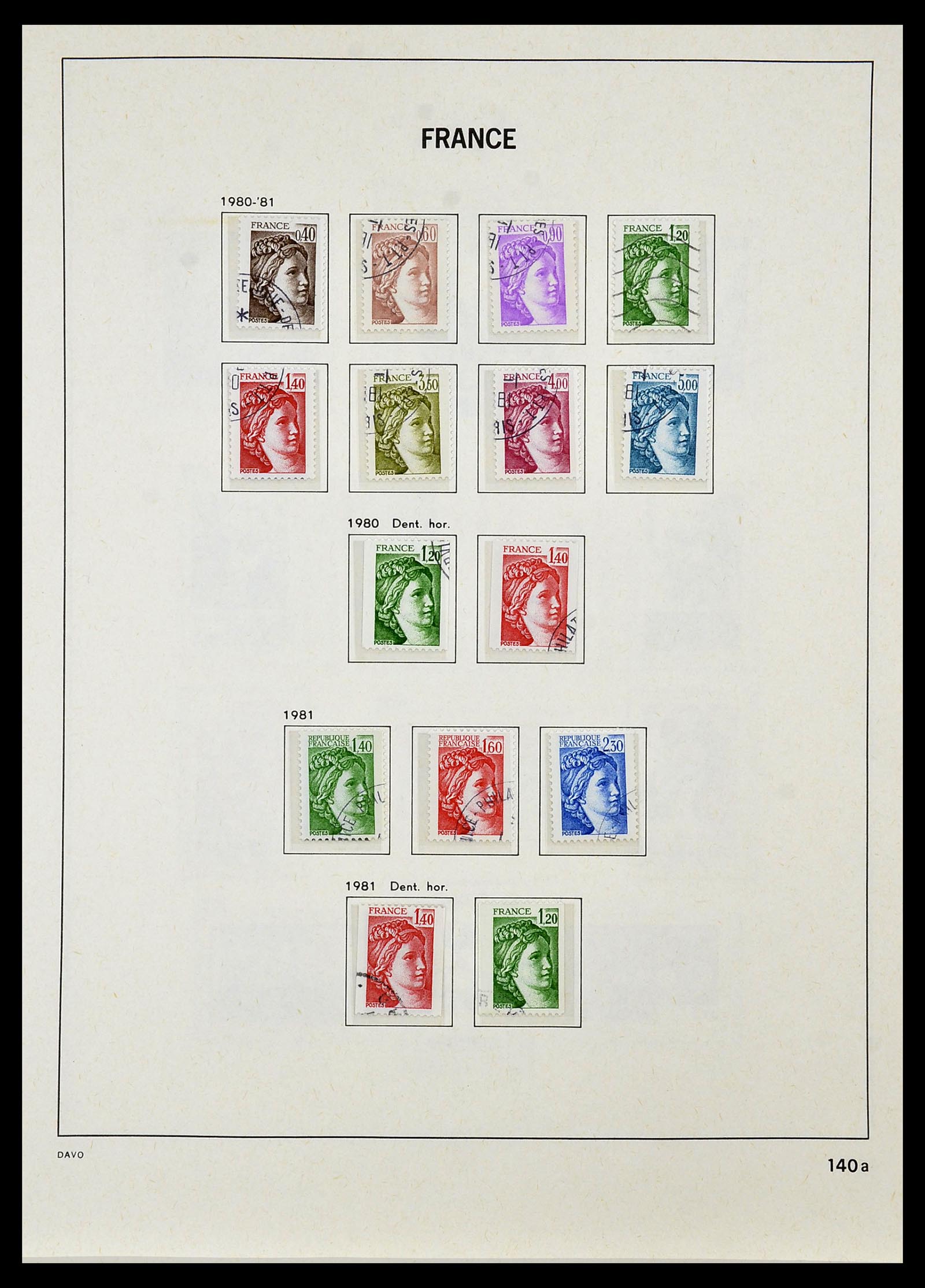 34047 158 - Postzegelverzameling 34047 Frankrijk 1853-2020(!)