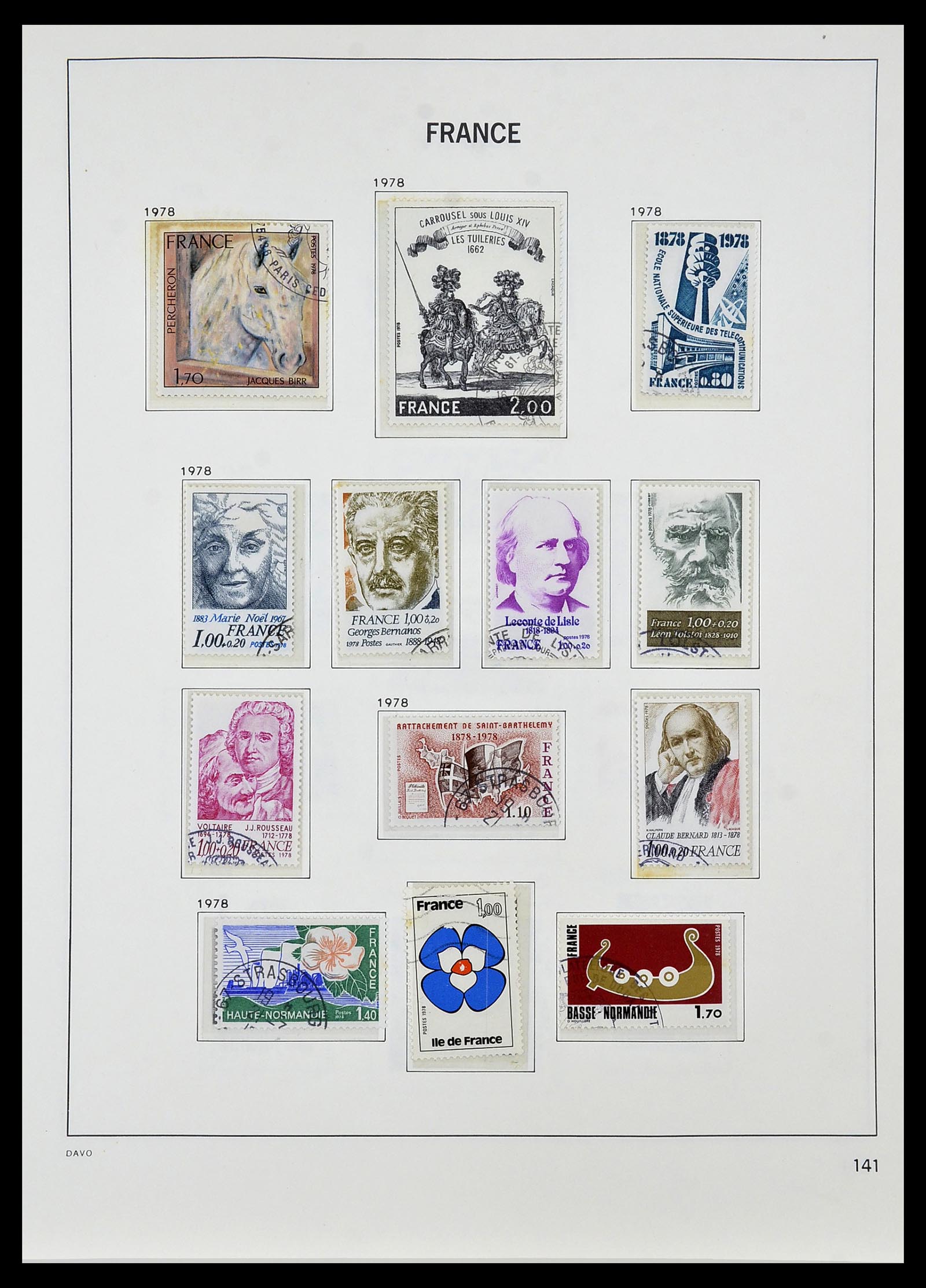 34047 159 - Postzegelverzameling 34047 Frankrijk 1853-2020(!)