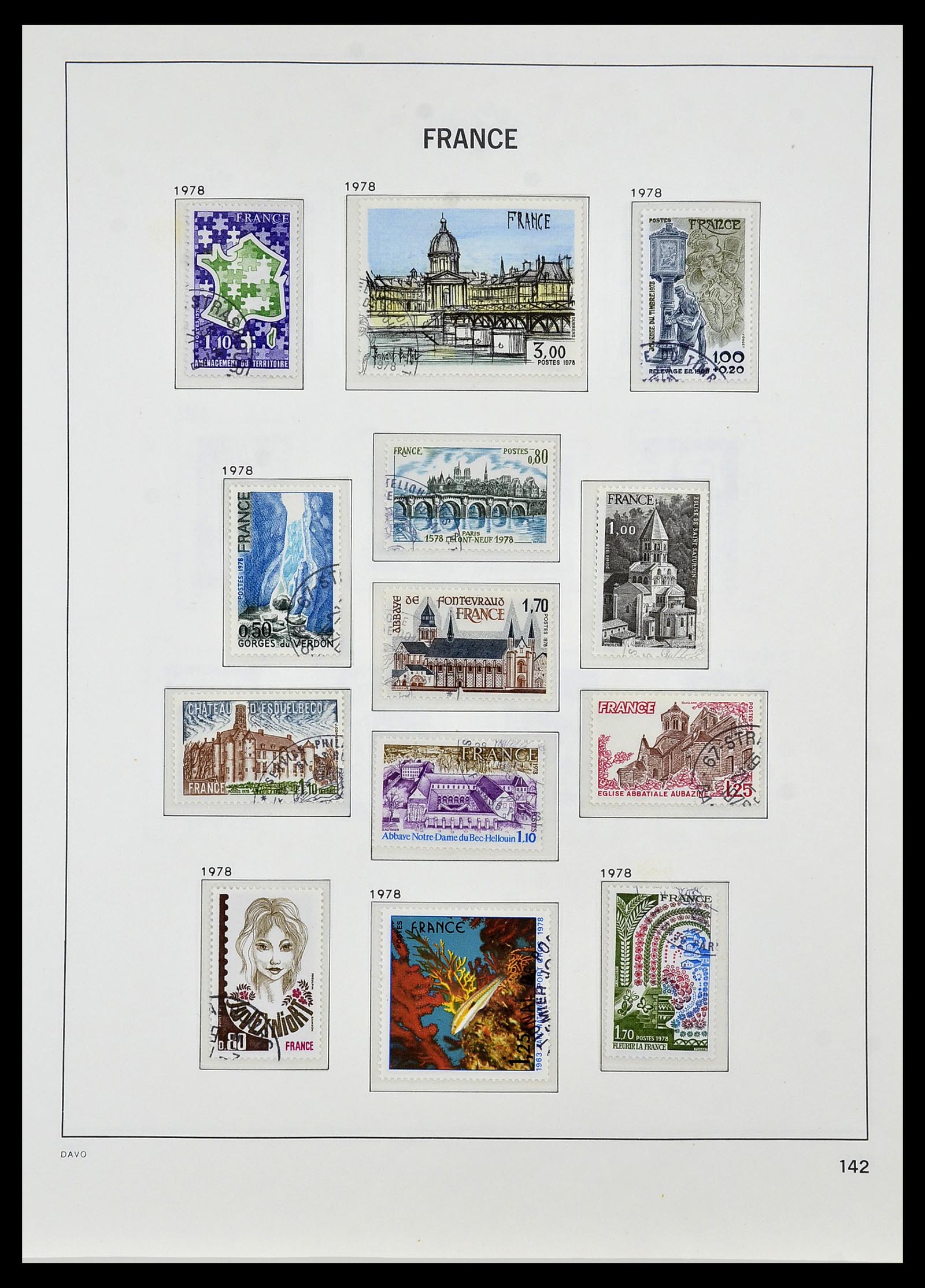 34047 160 - Postzegelverzameling 34047 Frankrijk 1853-2020(!)