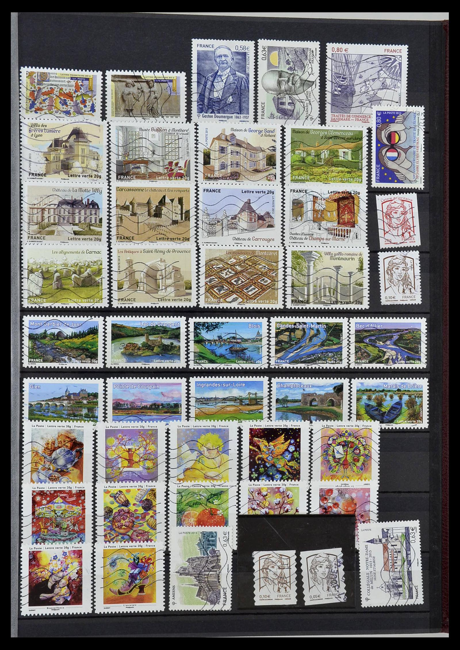 34047 521 - Postzegelverzameling 34047 Frankrijk 1853-2020(!)