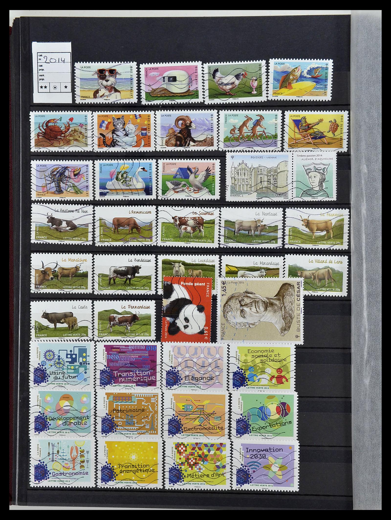 34047 522 - Postzegelverzameling 34047 Frankrijk 1853-2020(!)