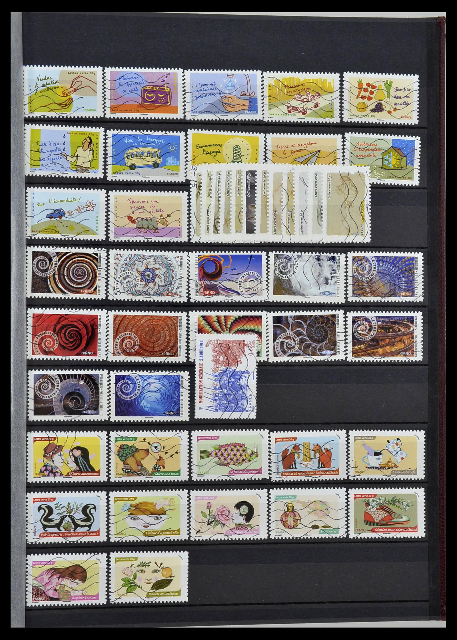 34047 523 - Postzegelverzameling 34047 Frankrijk 1853-2020(!)