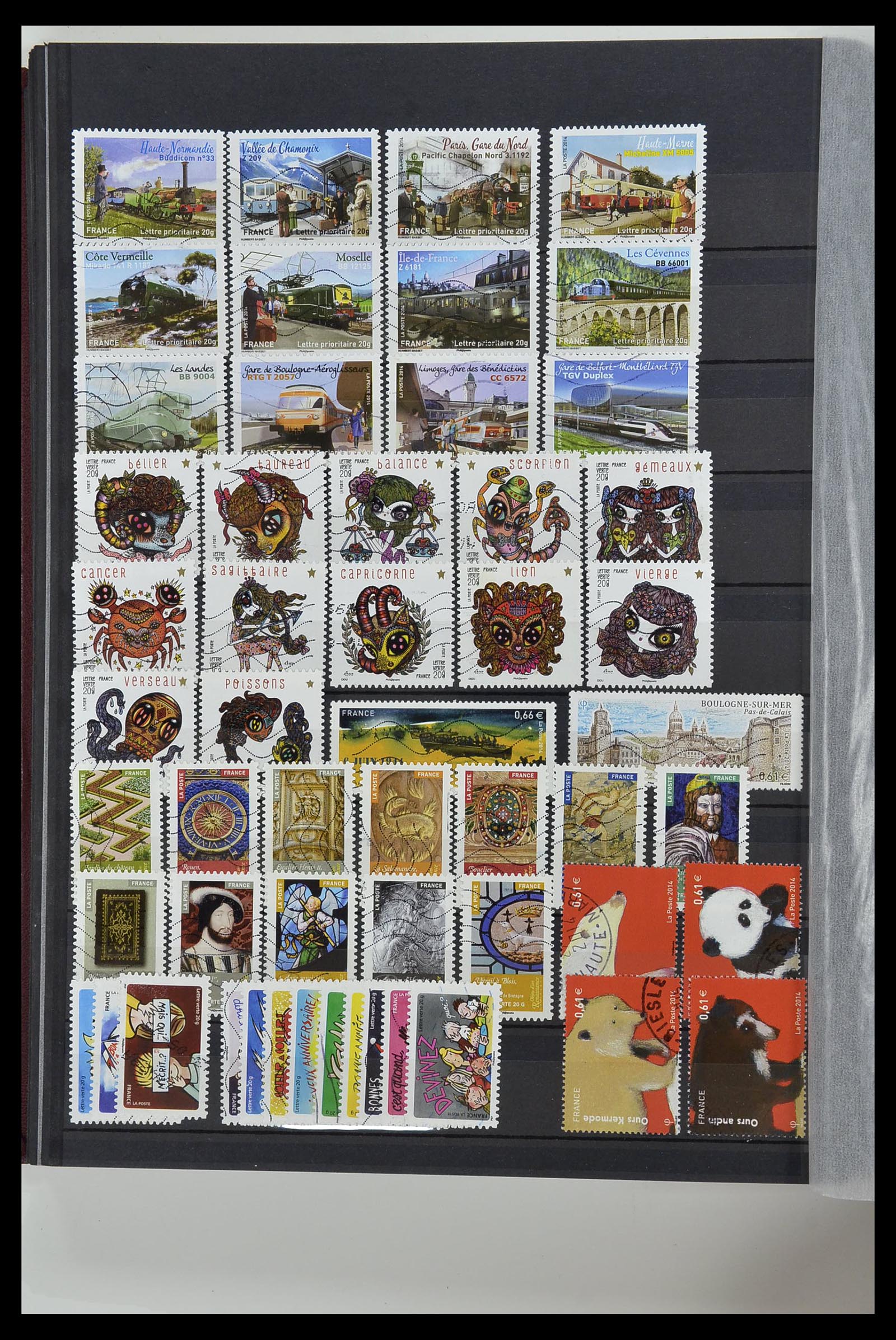 34047 524 - Postzegelverzameling 34047 Frankrijk 1853-2020(!)