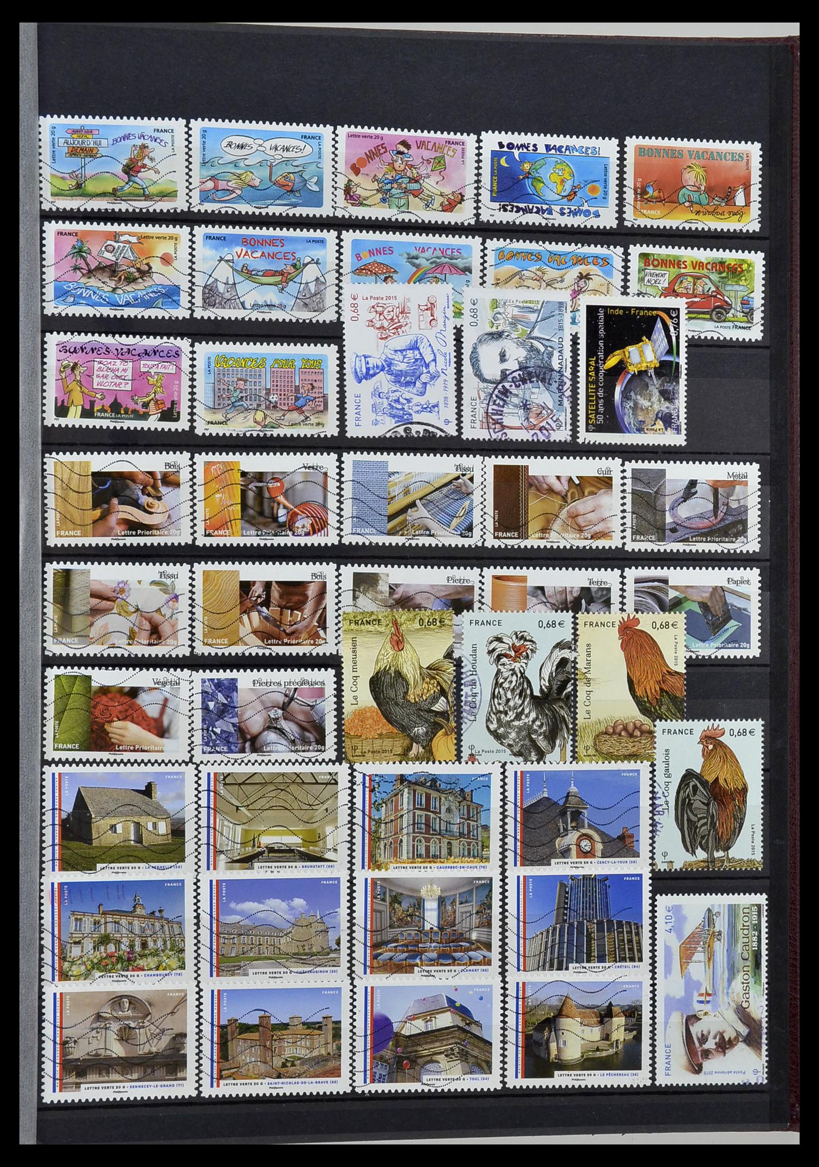 34047 527 - Postzegelverzameling 34047 Frankrijk 1853-2020(!)