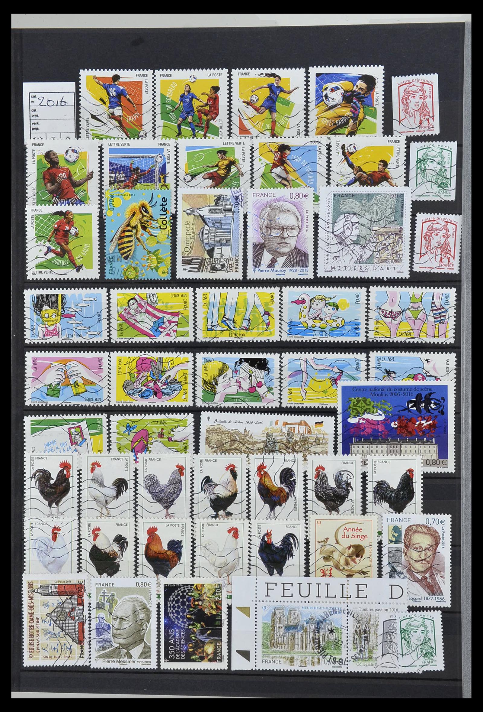 34047 530 - Postzegelverzameling 34047 Frankrijk 1853-2020(!)