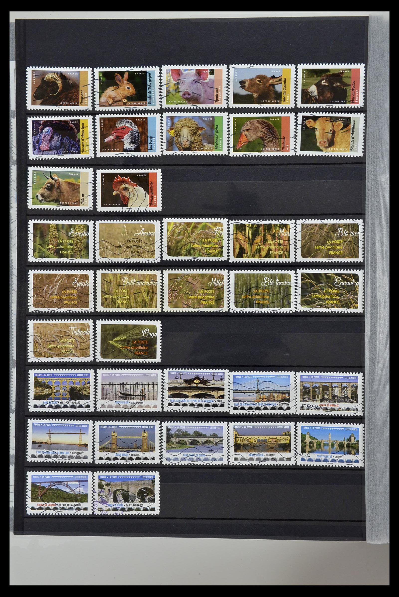 34047 536 - Postzegelverzameling 34047 Frankrijk 1853-2020(!)