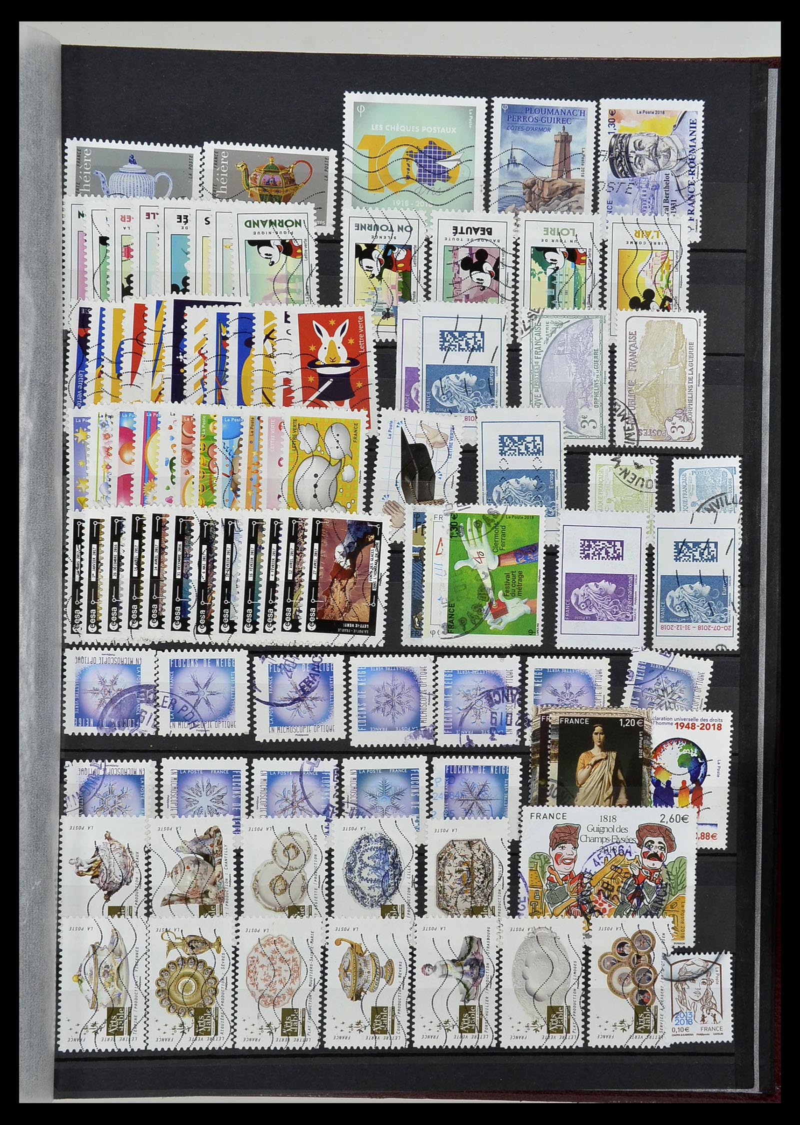 34047 539 - Postzegelverzameling 34047 Frankrijk 1853-2020(!)