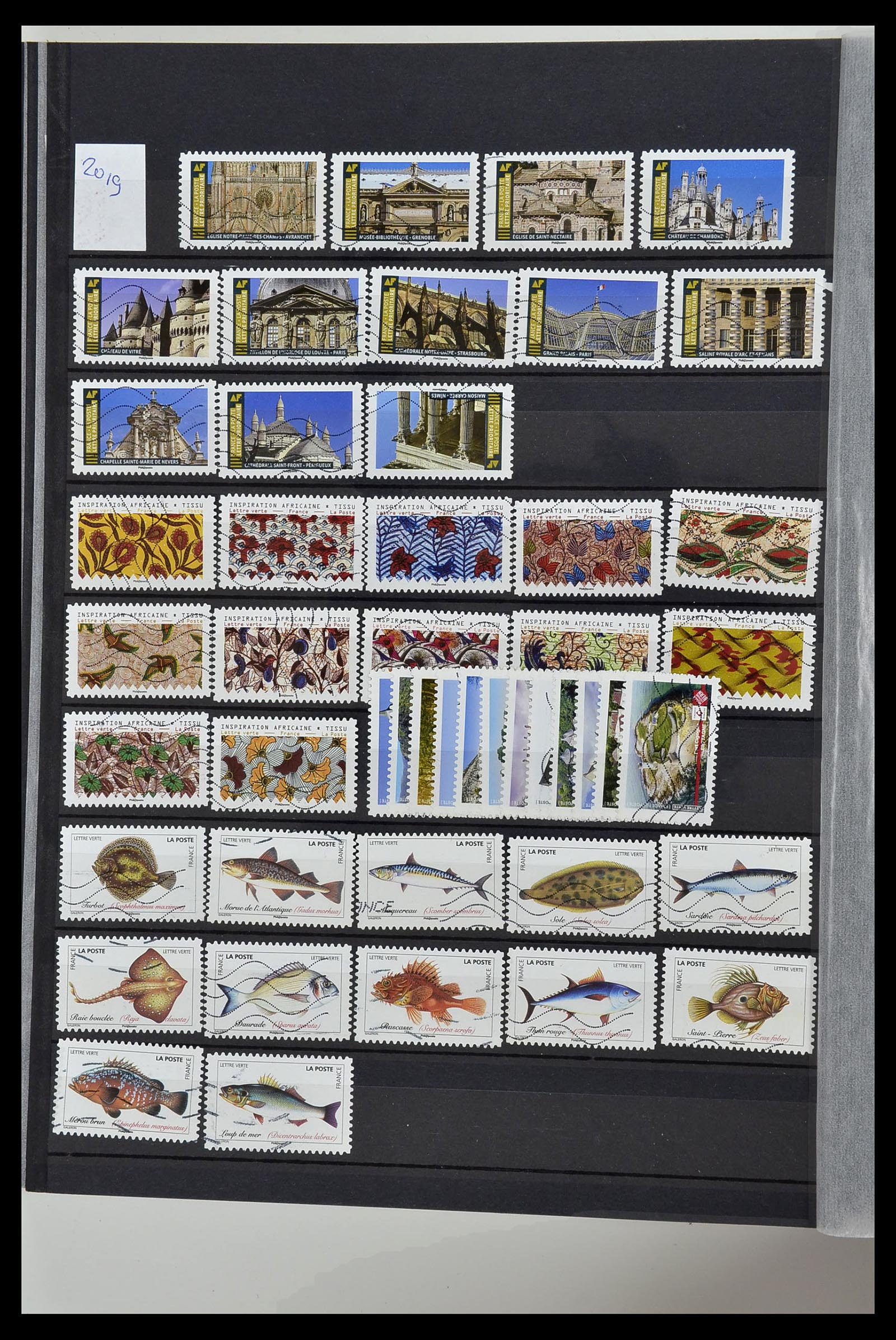 34047 540 - Postzegelverzameling 34047 Frankrijk 1853-2020(!)