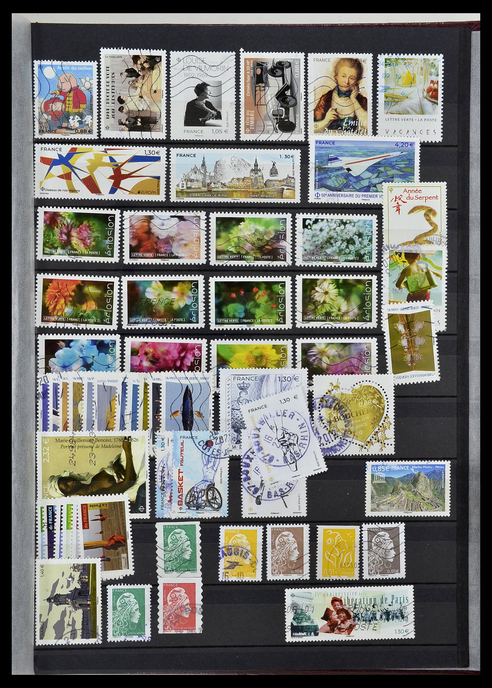 34047 541 - Postzegelverzameling 34047 Frankrijk 1853-2020(!)