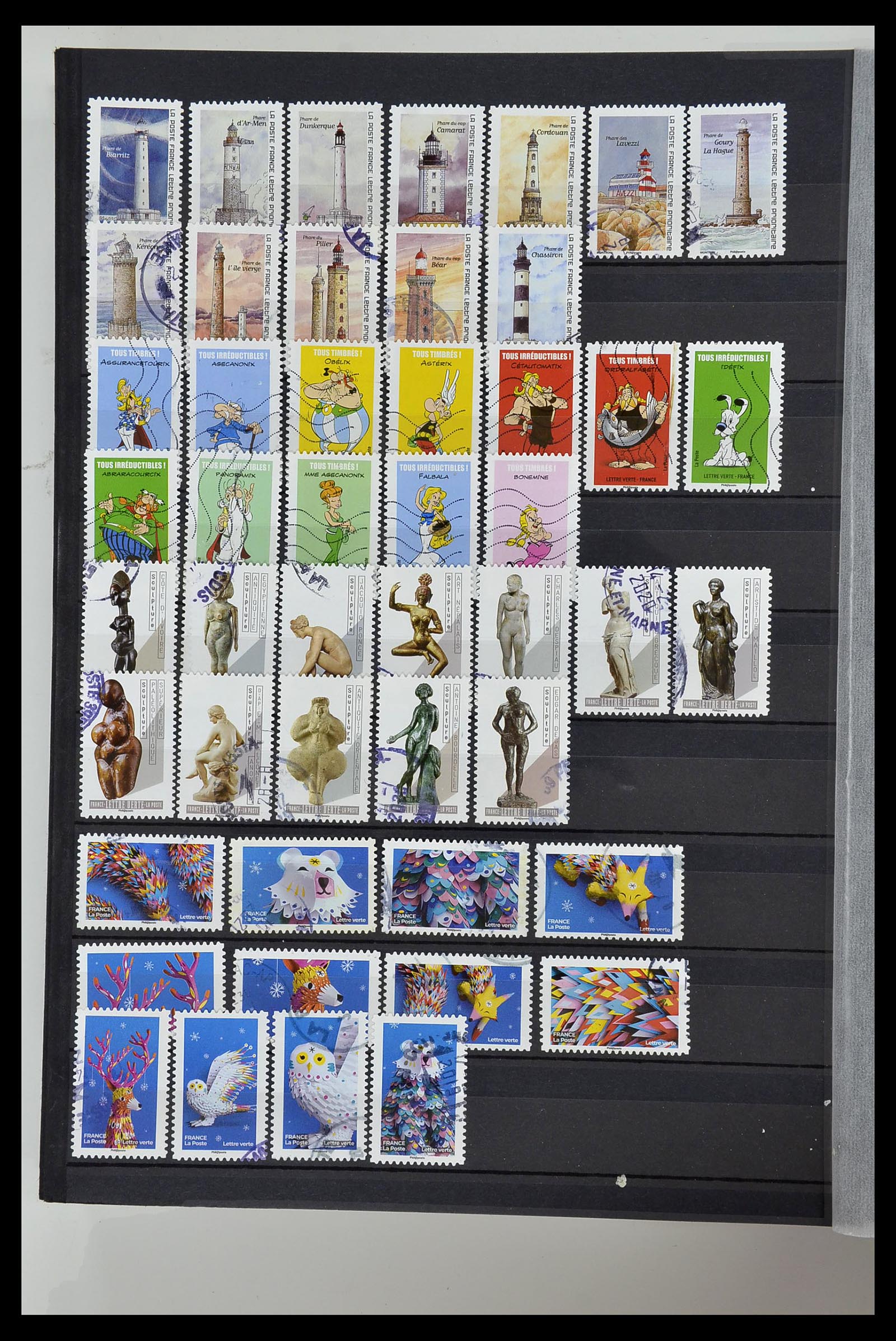 34047 542 - Postzegelverzameling 34047 Frankrijk 1853-2020(!)