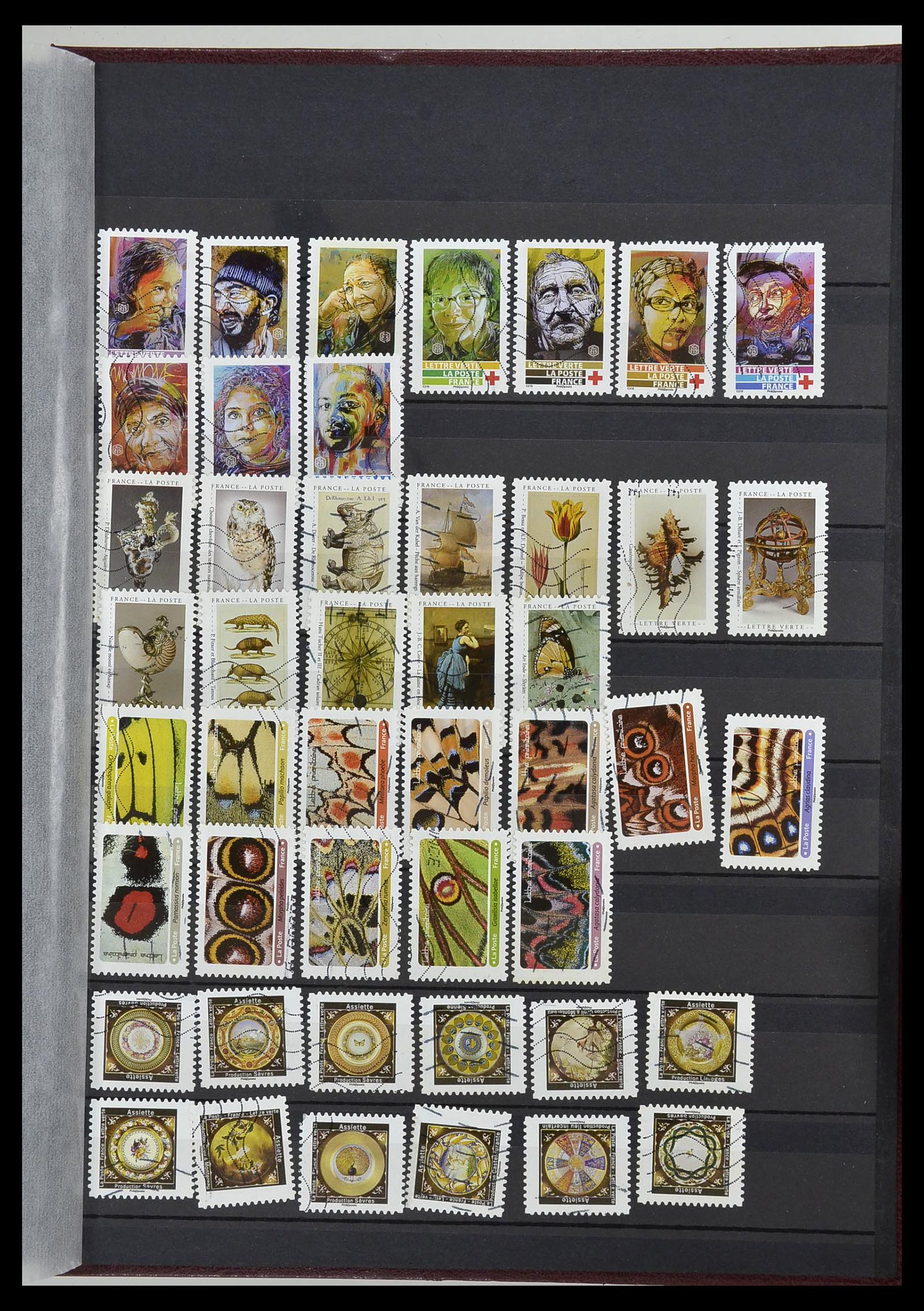 34047 543 - Postzegelverzameling 34047 Frankrijk 1853-2020(!)