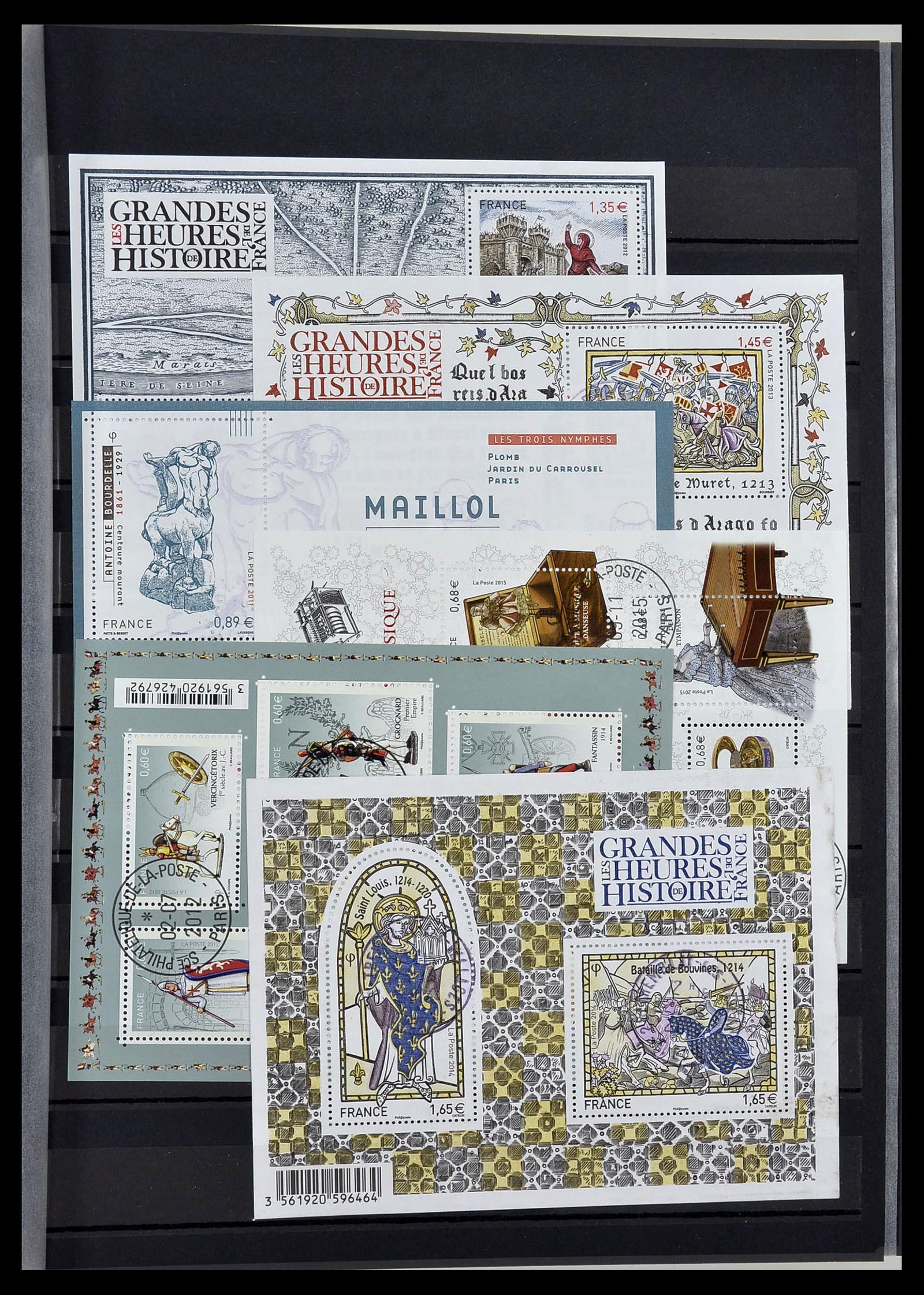 34047 545 - Postzegelverzameling 34047 Frankrijk 1853-2020(!)