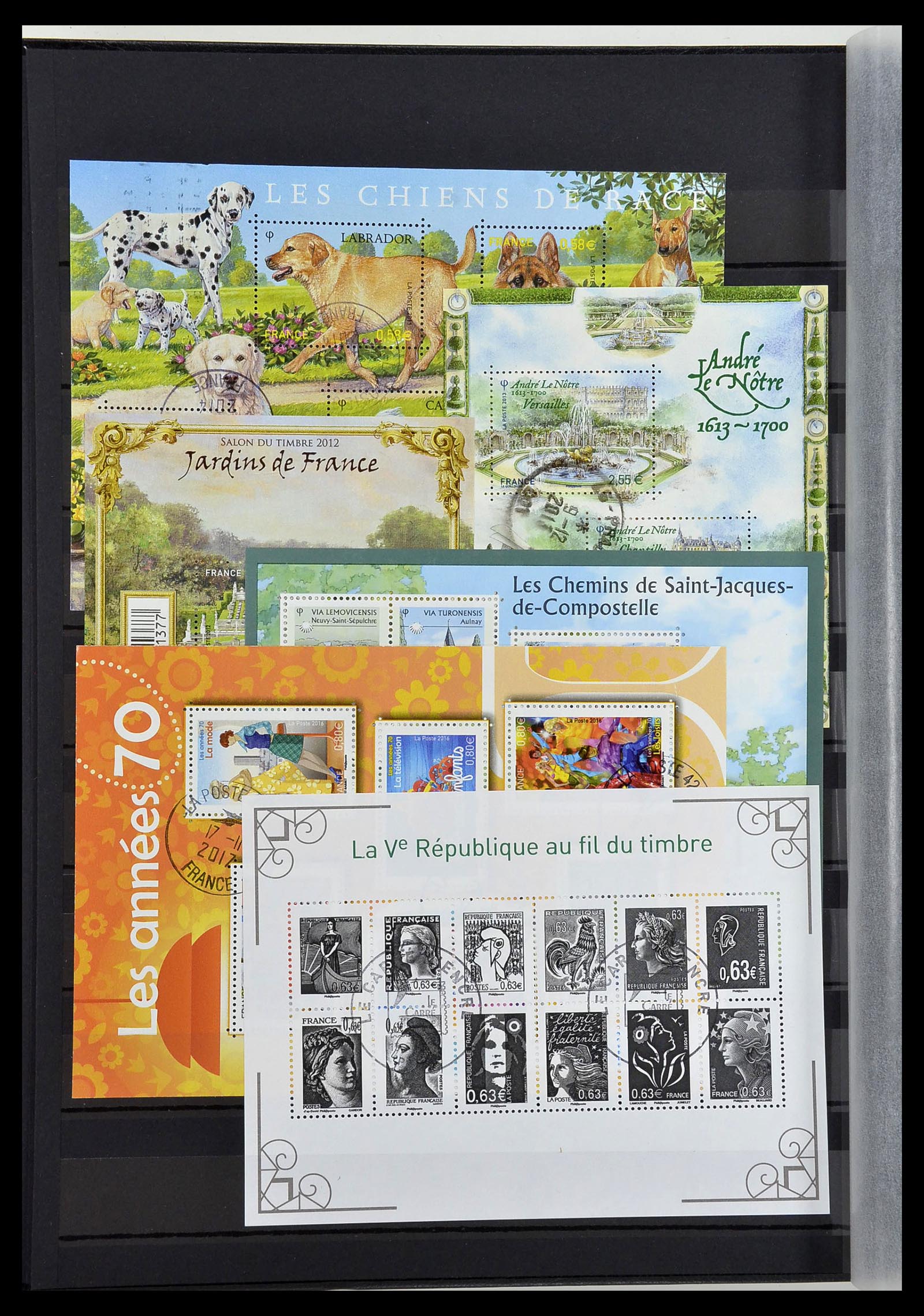 34047 546 - Postzegelverzameling 34047 Frankrijk 1853-2020(!)
