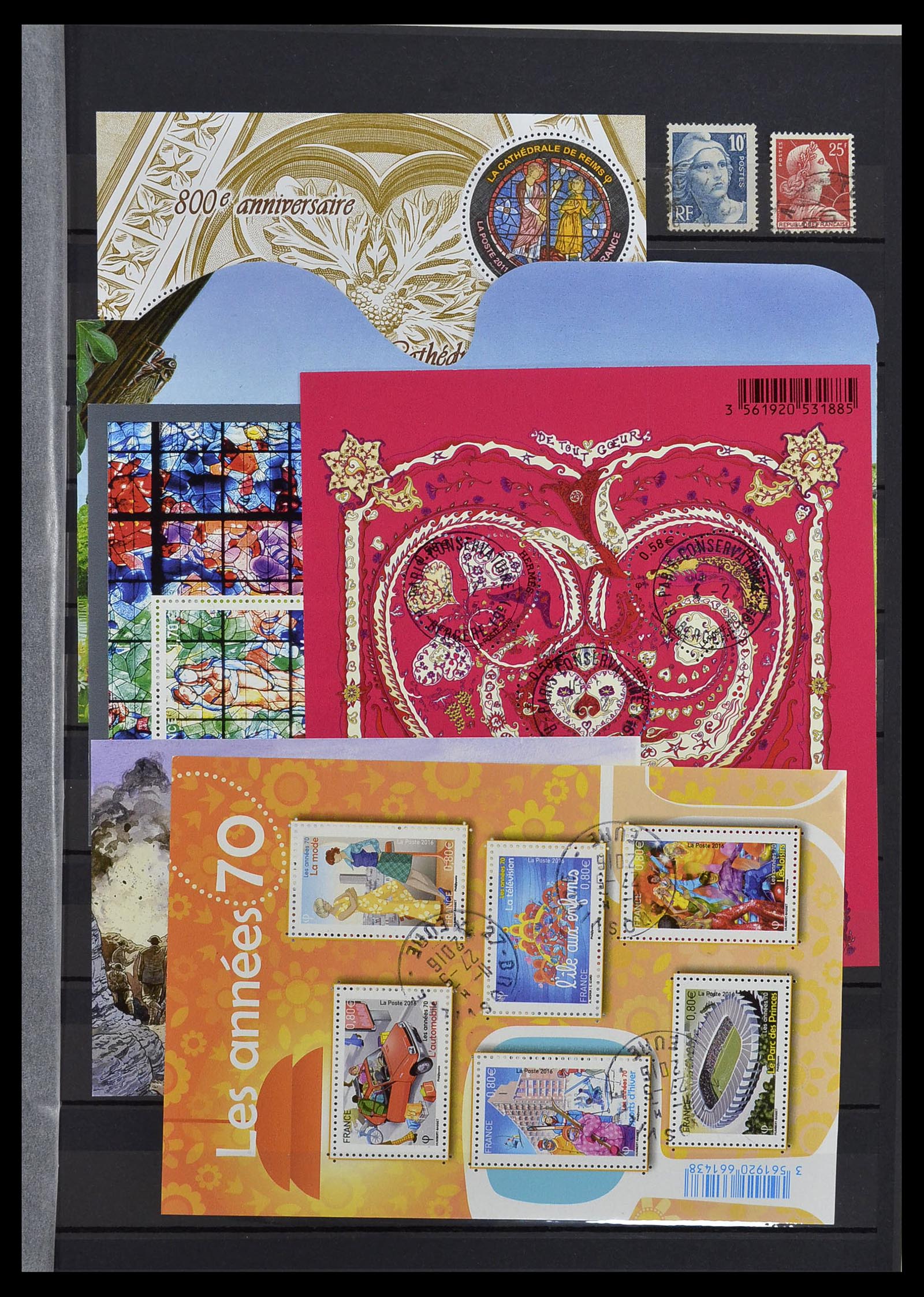 34047 547 - Postzegelverzameling 34047 Frankrijk 1853-2020(!)