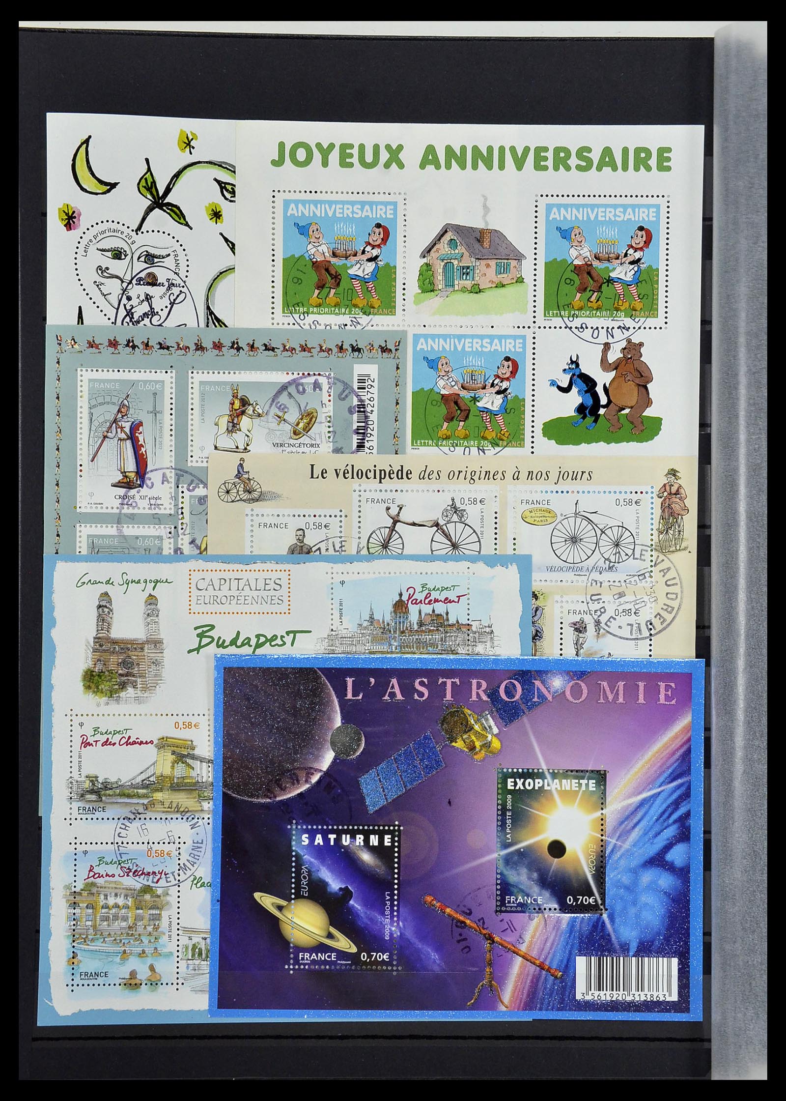 34047 548 - Postzegelverzameling 34047 Frankrijk 1853-2020(!)